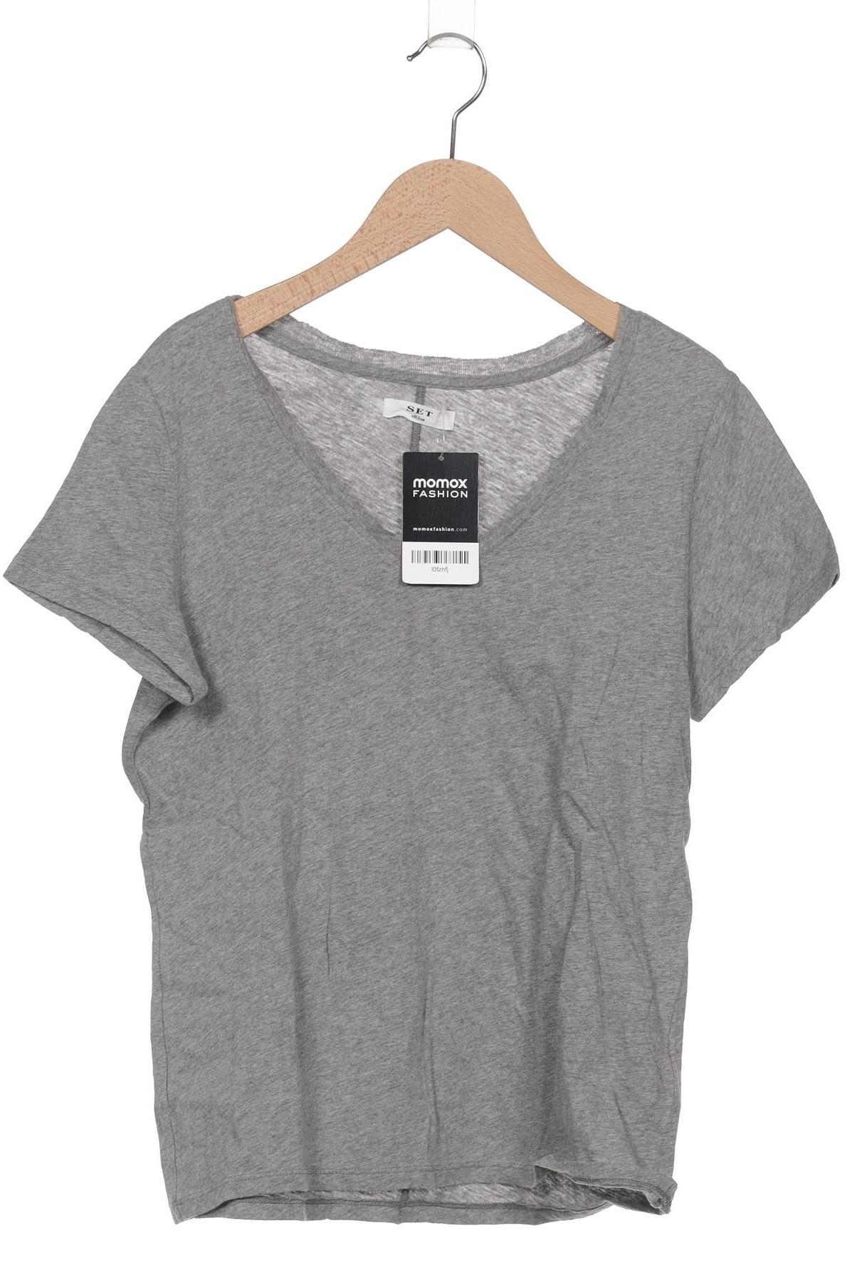 Thumbnail - Set Damen T-Shirt, grau, Gr. 34