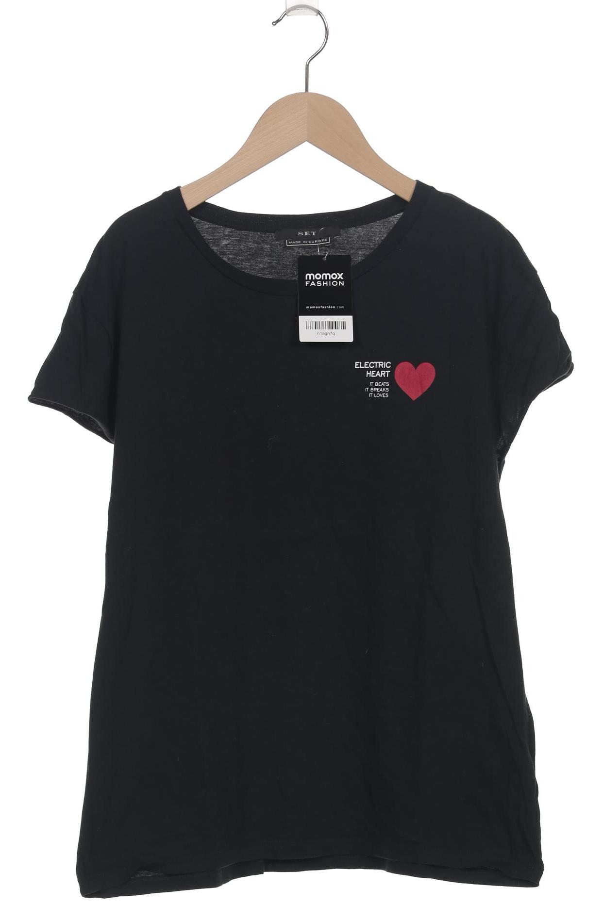 

Set Damen T-Shirt, schwarz, Gr. 40