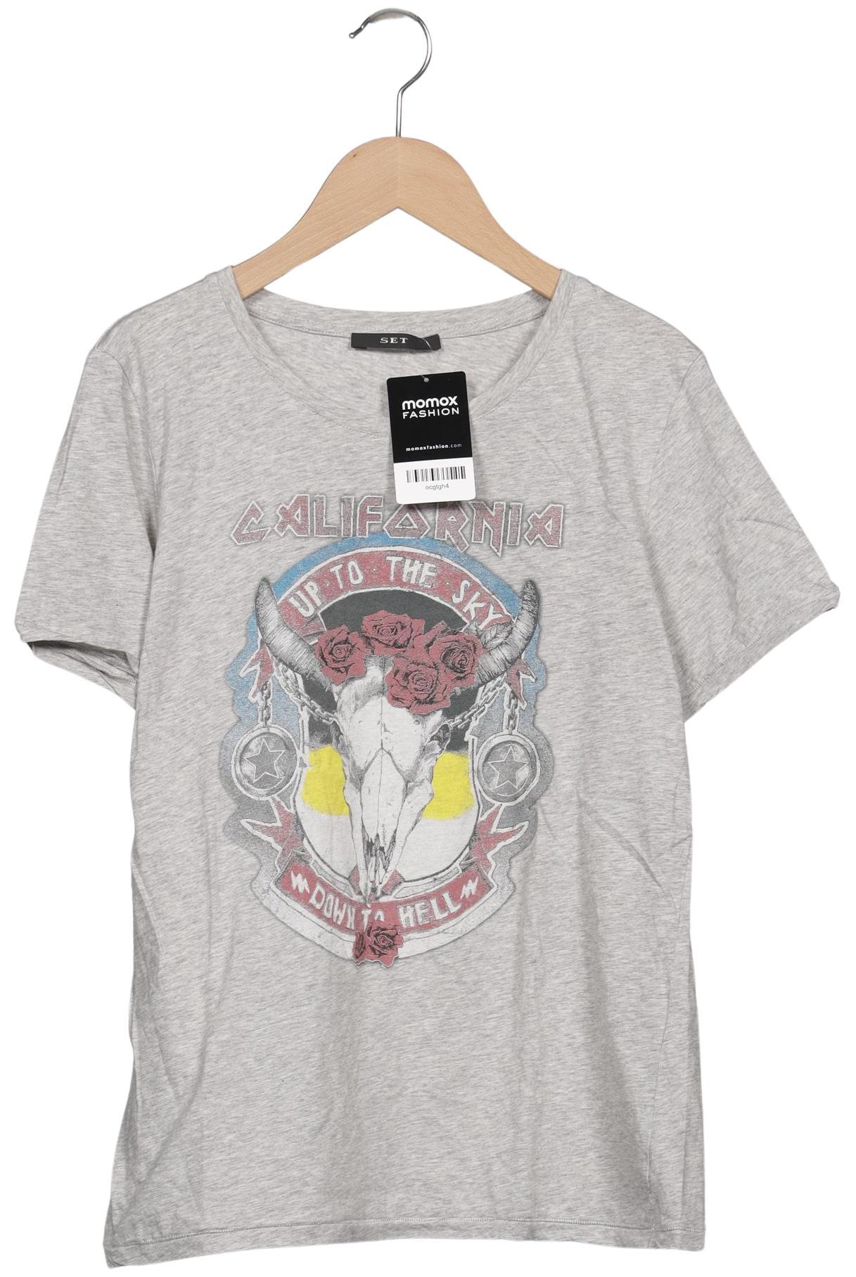 

Set Damen T-Shirt, grau, Gr. 40