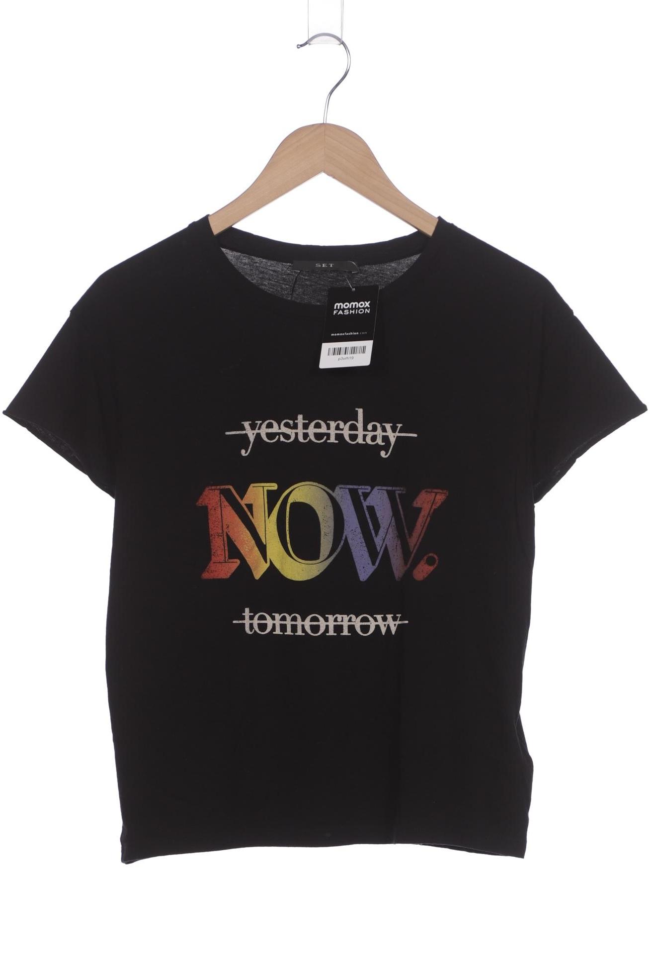 

Set Damen T-Shirt, schwarz, Gr. 36