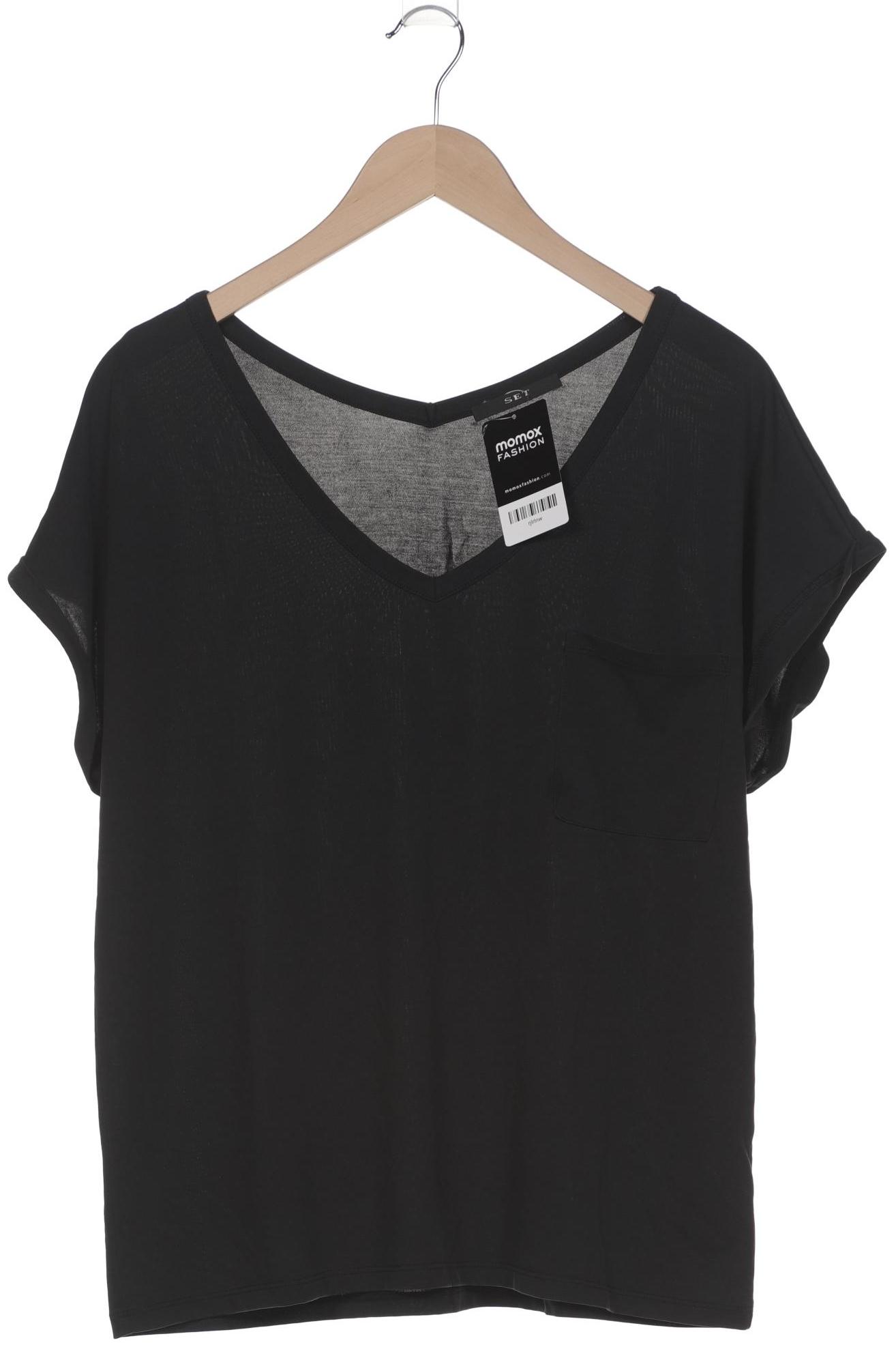 

Set Damen T-Shirt, schwarz, Gr. 46