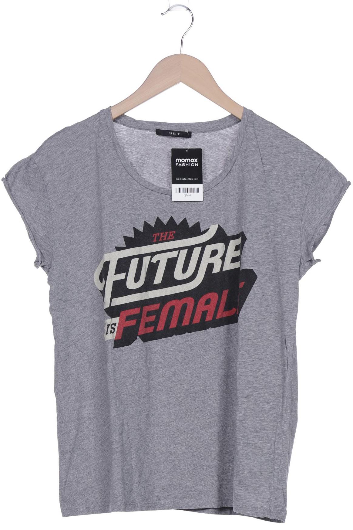

Set Damen T-Shirt, grau