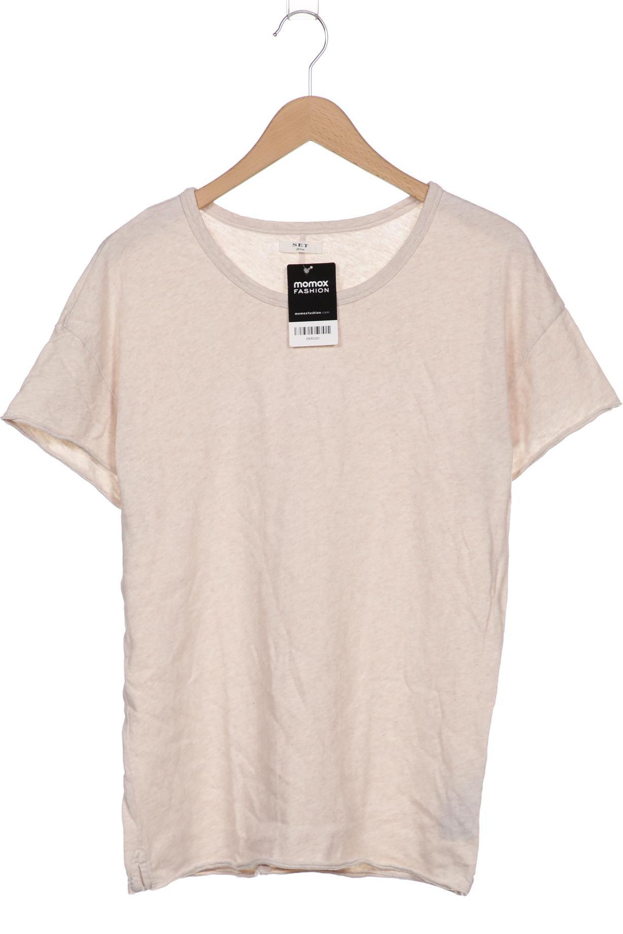 

Set Damen T-Shirt, cremeweiß