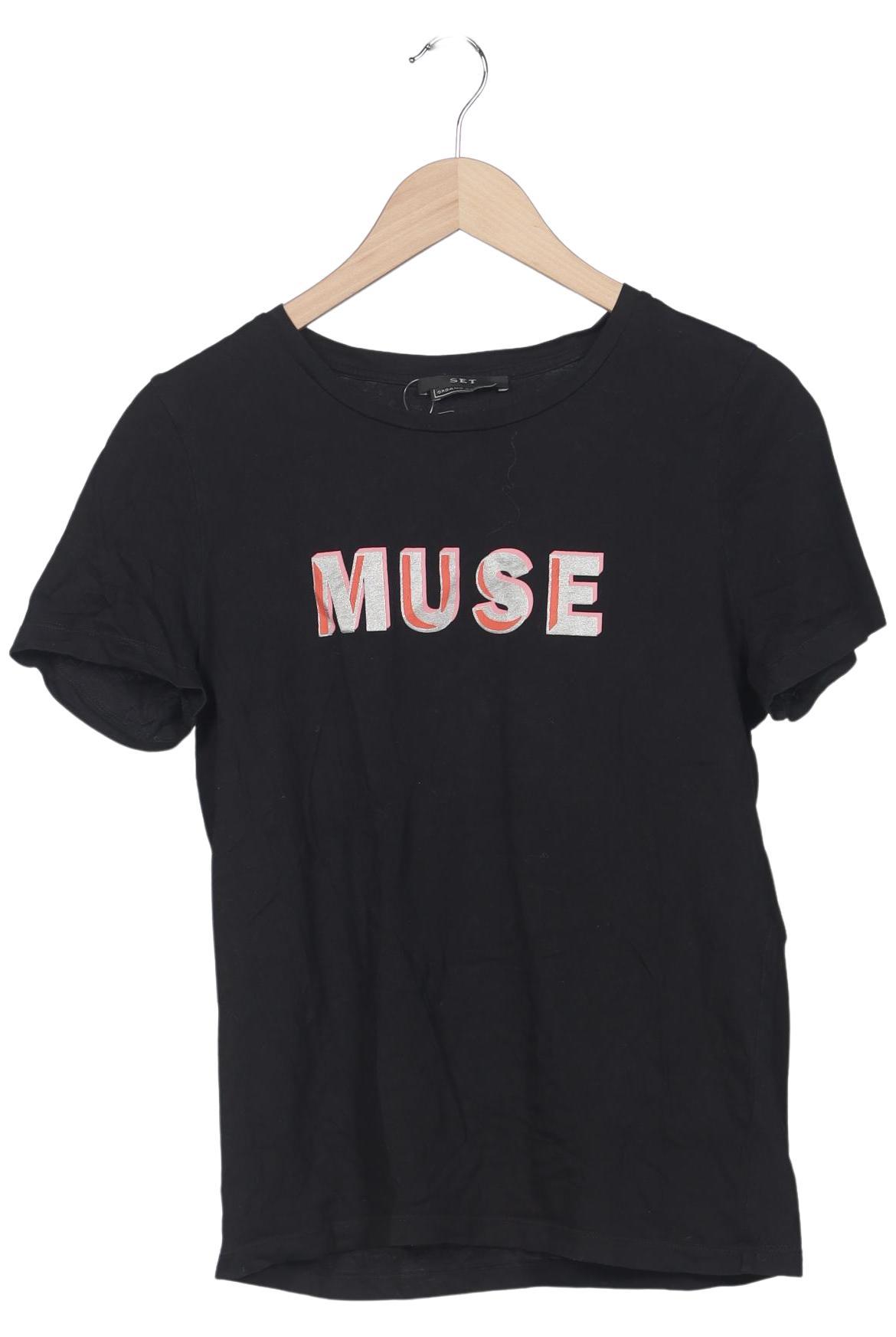 

Set Damen T-Shirt, schwarz, Gr. 38