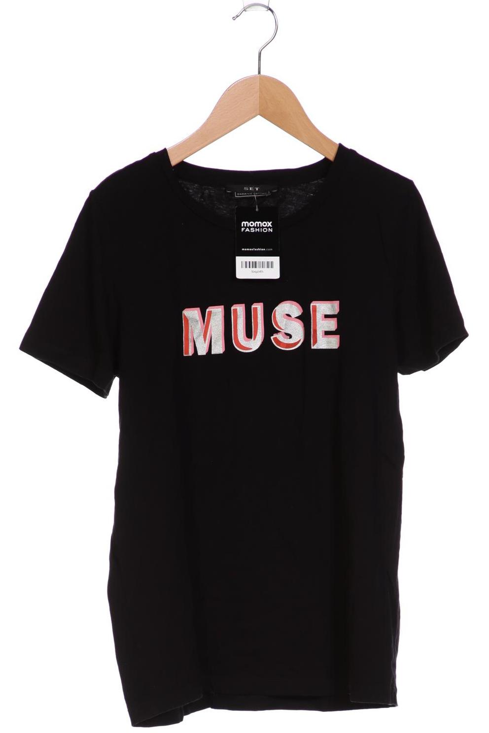 

Set Damen T-Shirt, schwarz, Gr. 38