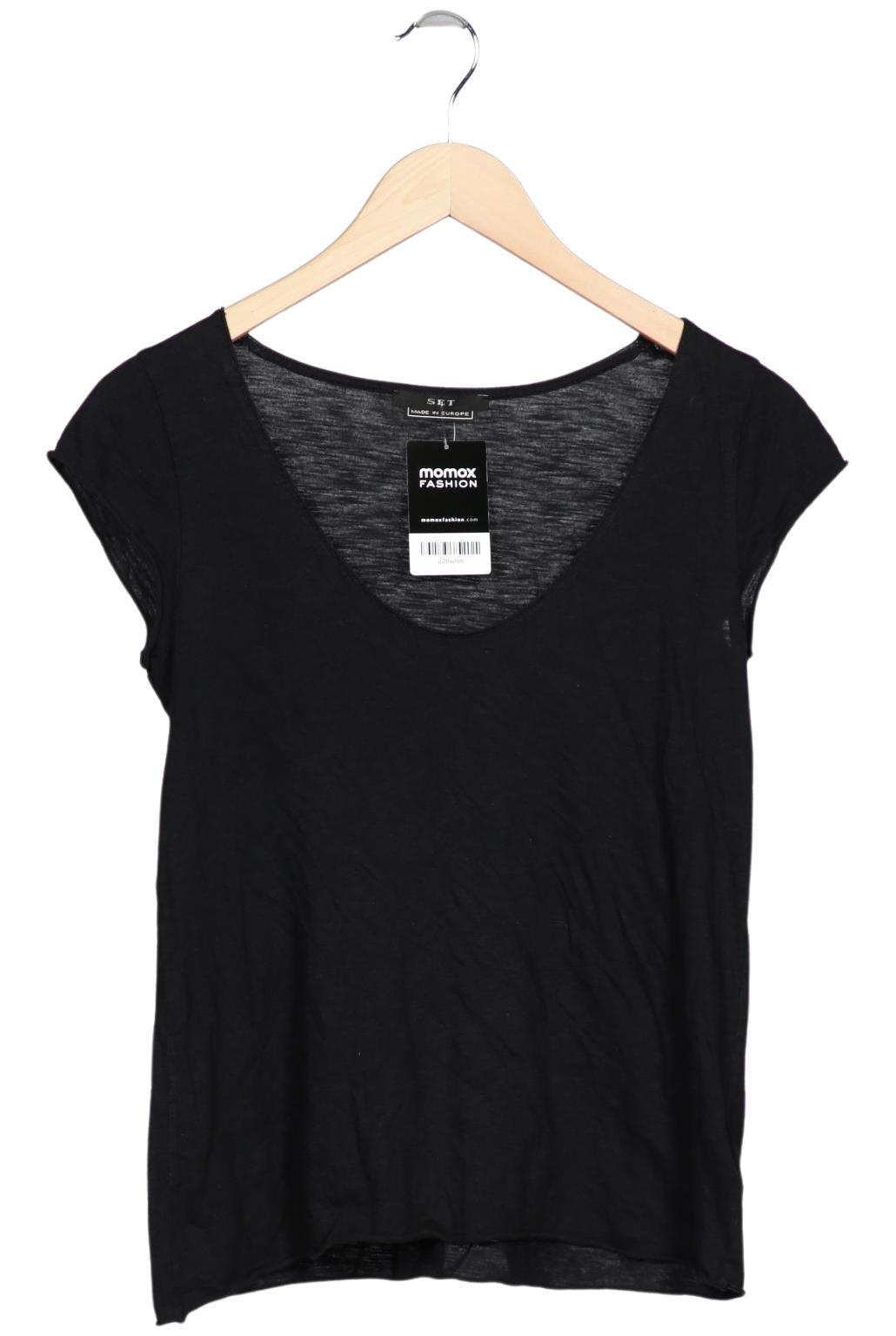 

Set Damen T-Shirt, schwarz, Gr. 34