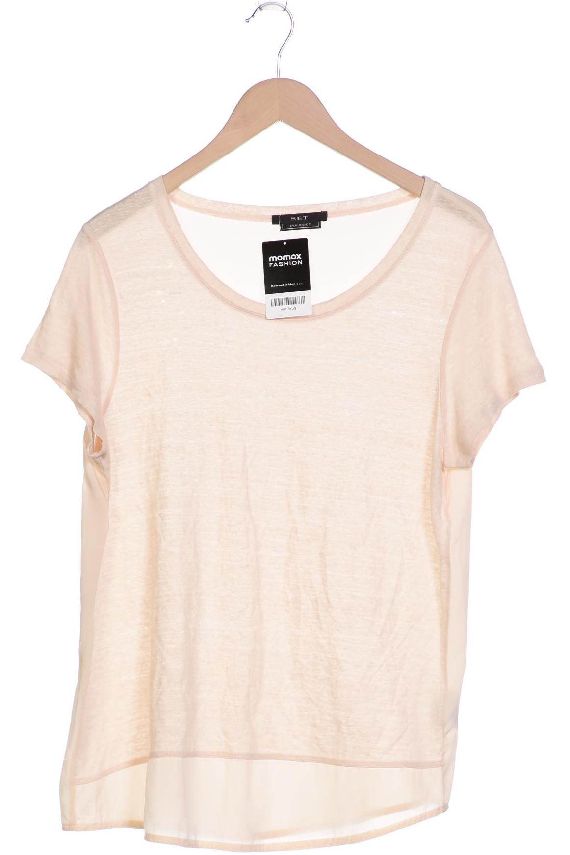 

Set Damen T-Shirt, cremeweiß