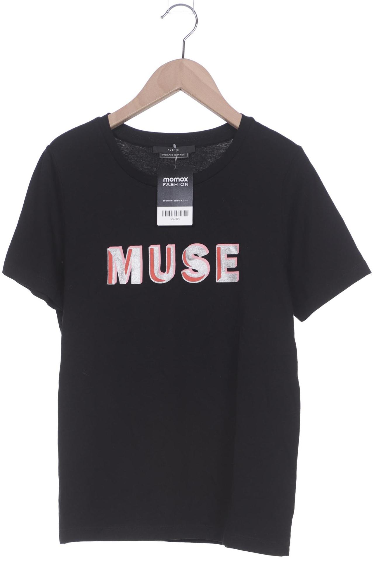 

Set Damen T-Shirt, schwarz, Gr. 34