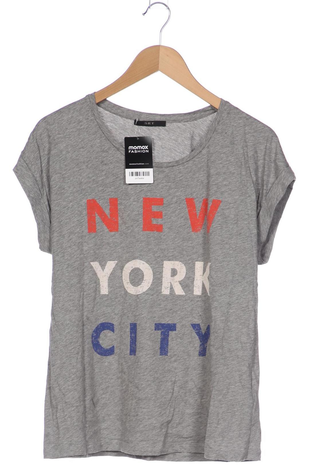 

Set Damen T-Shirt, grau, Gr. 40
