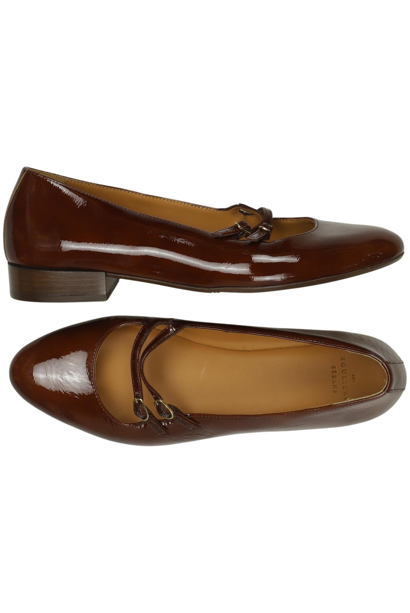 

Sezane Damen Ballerinas, braun, Gr. 41