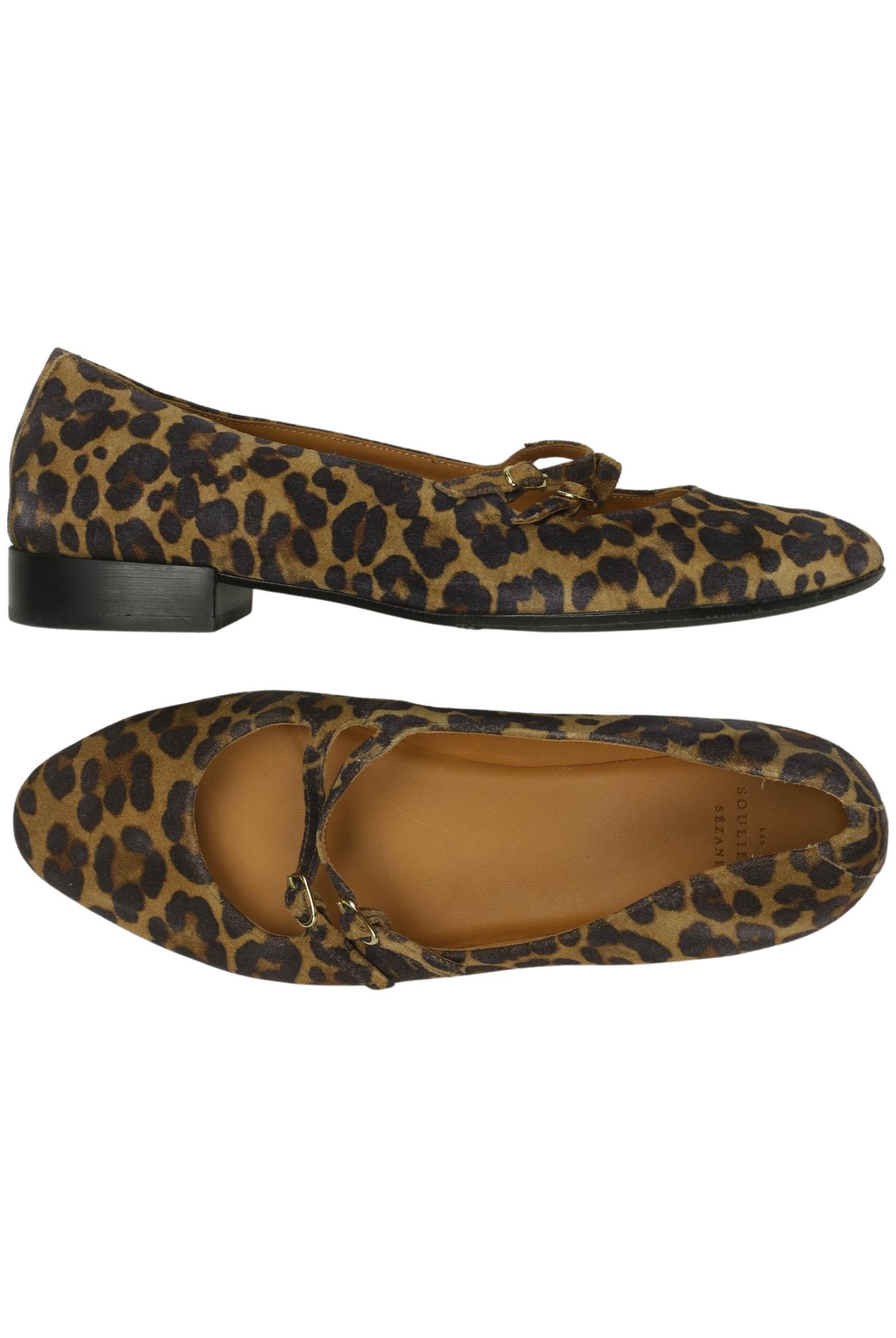 

Sezane Damen Ballerinas, braun, Gr. 40