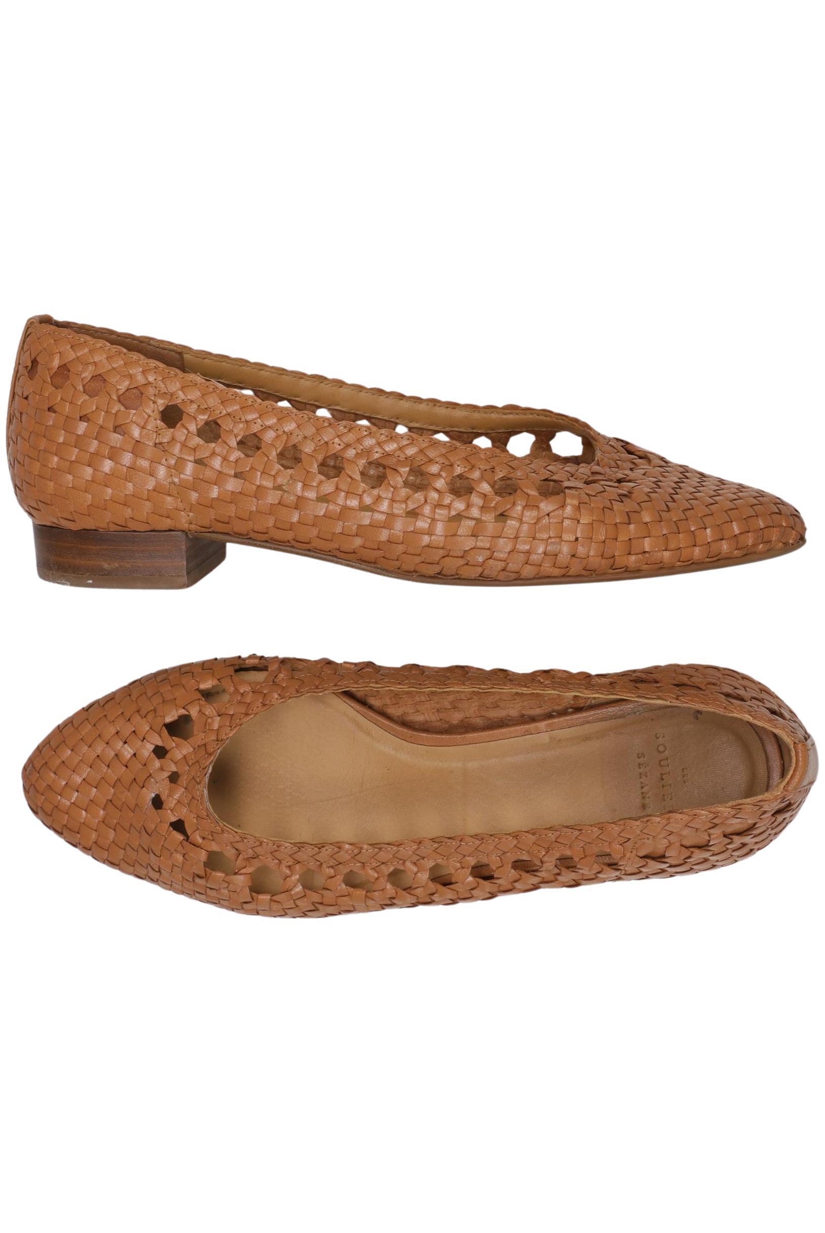 

Sezane Damen Ballerinas, braun, Gr. 39