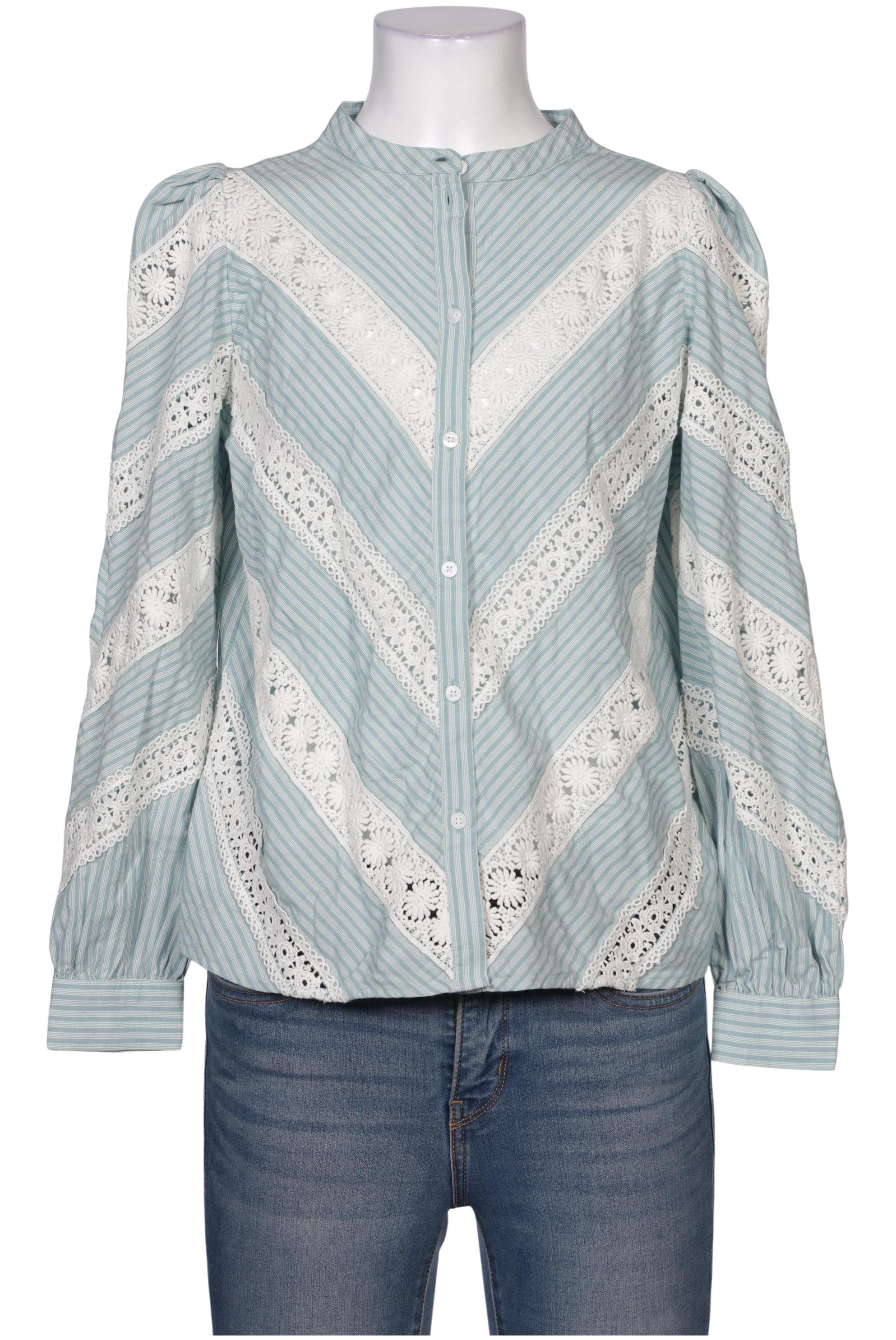 

Sezane Damen Bluse, türkis, Gr. 36