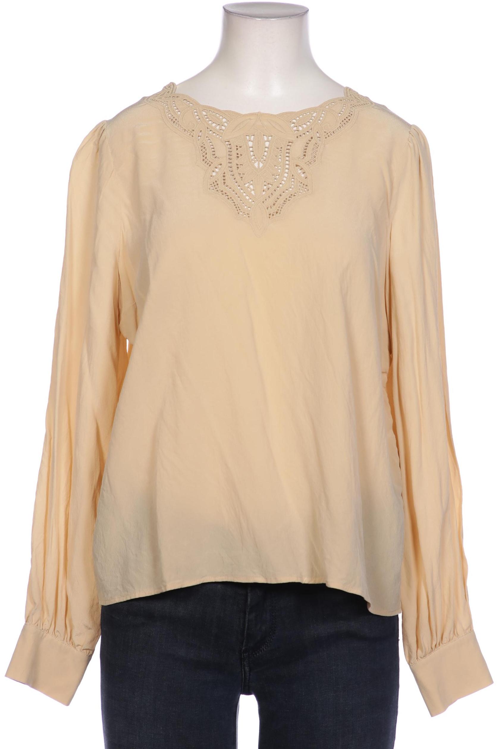 

Sezane Damen Bluse, beige, Gr. 38