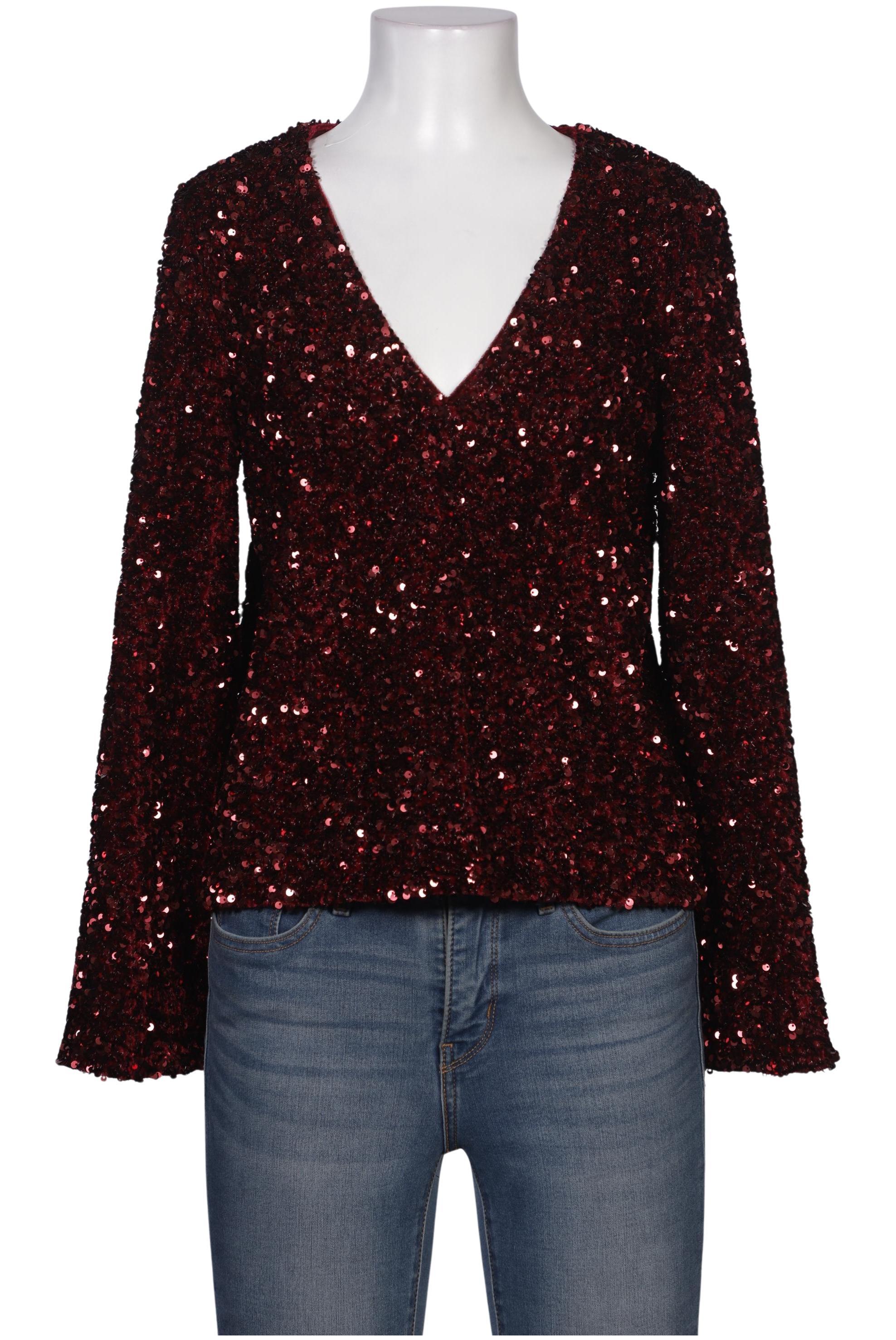 

Sezane Damen Bluse, bordeaux, Gr. 38