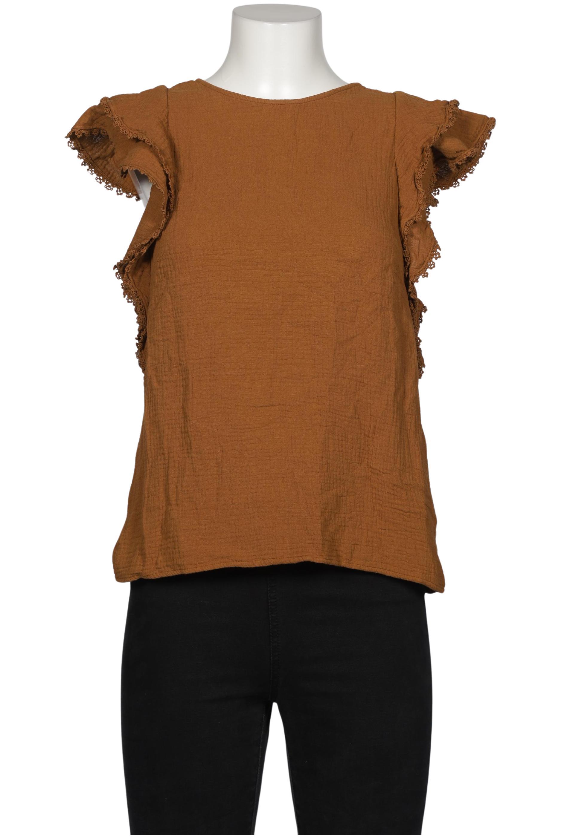 

Sezane Damen Bluse, beige, Gr. 42