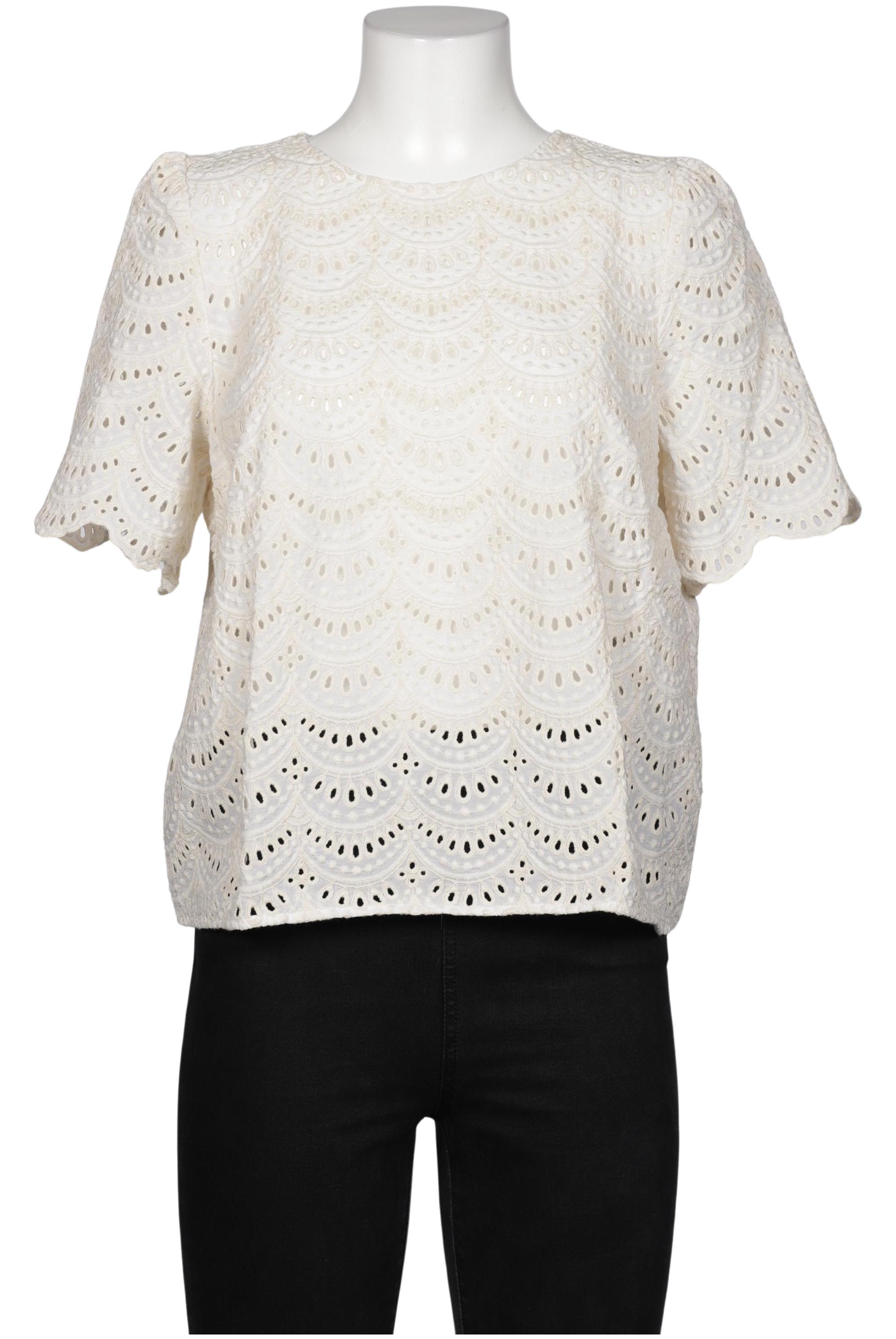 

Sezane Damen Bluse, cremeweiß, Gr. 44