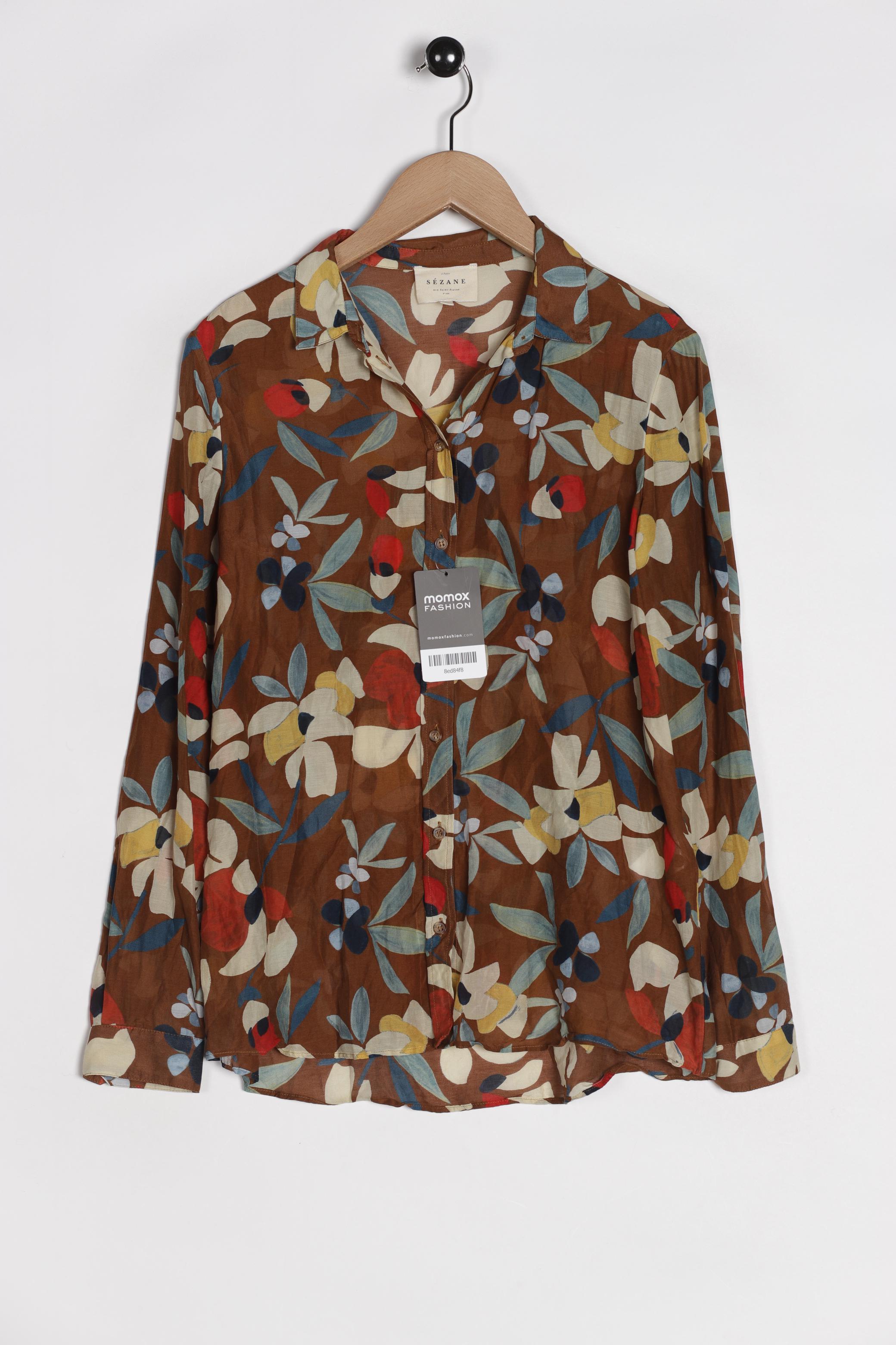 

Sezane Damen Bluse, braun, Gr. 34