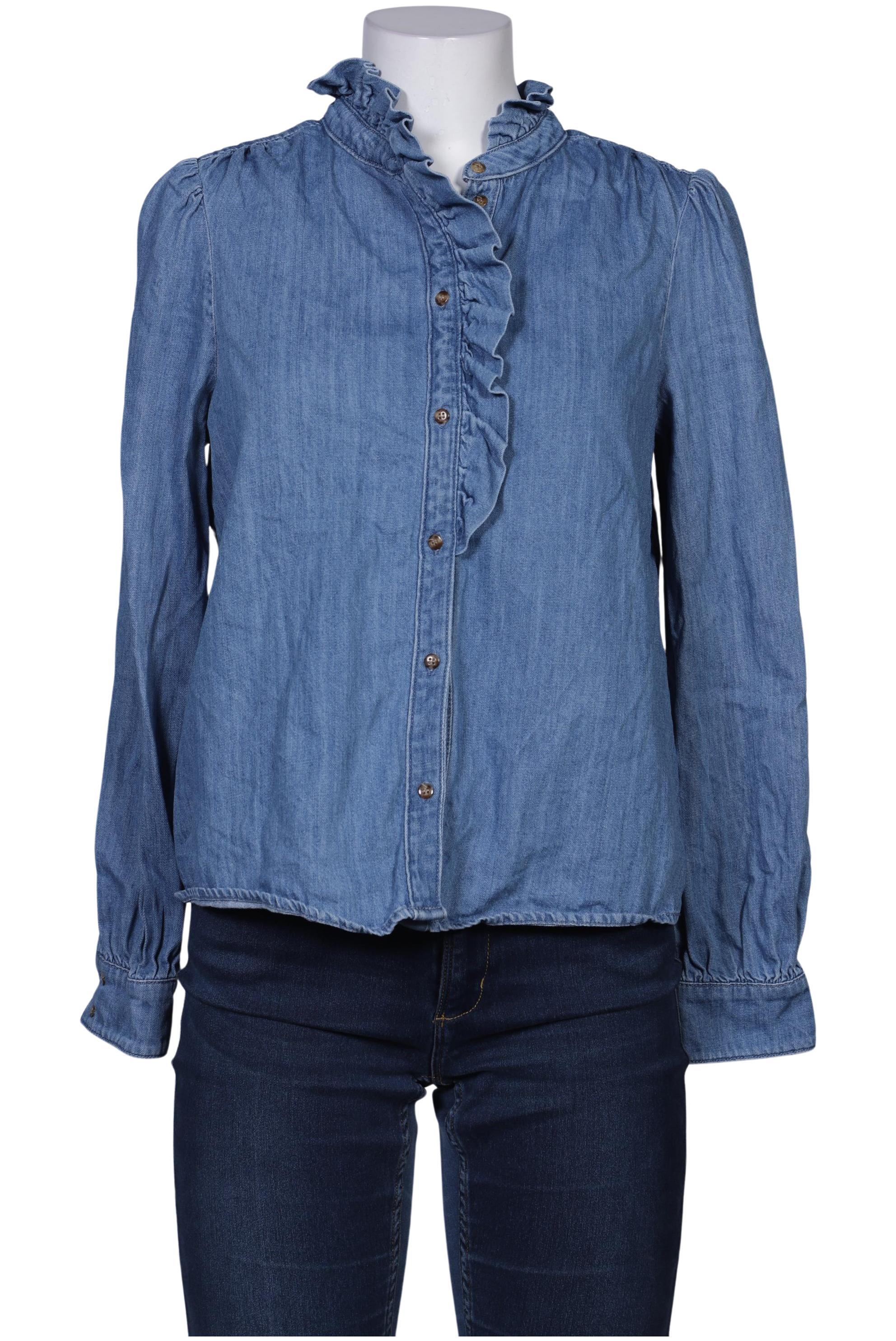 

Sezane Damen Bluse, blau, Gr. 38