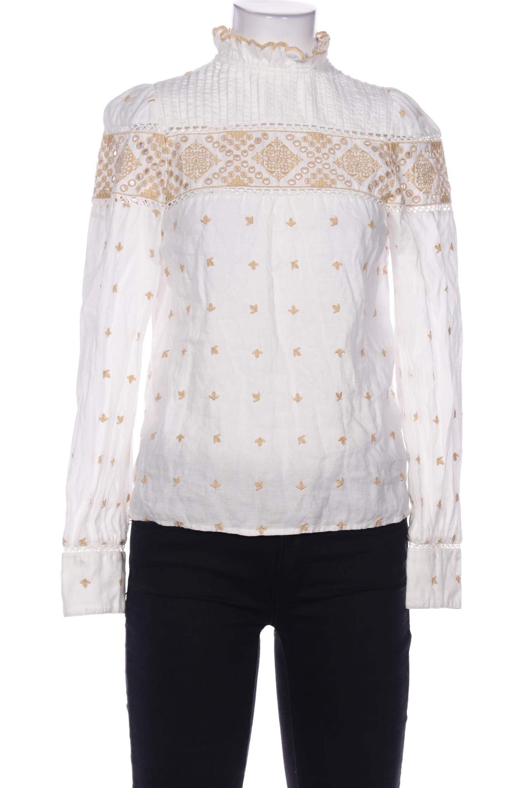 

Sezane Damen Bluse, weiß, Gr. 34