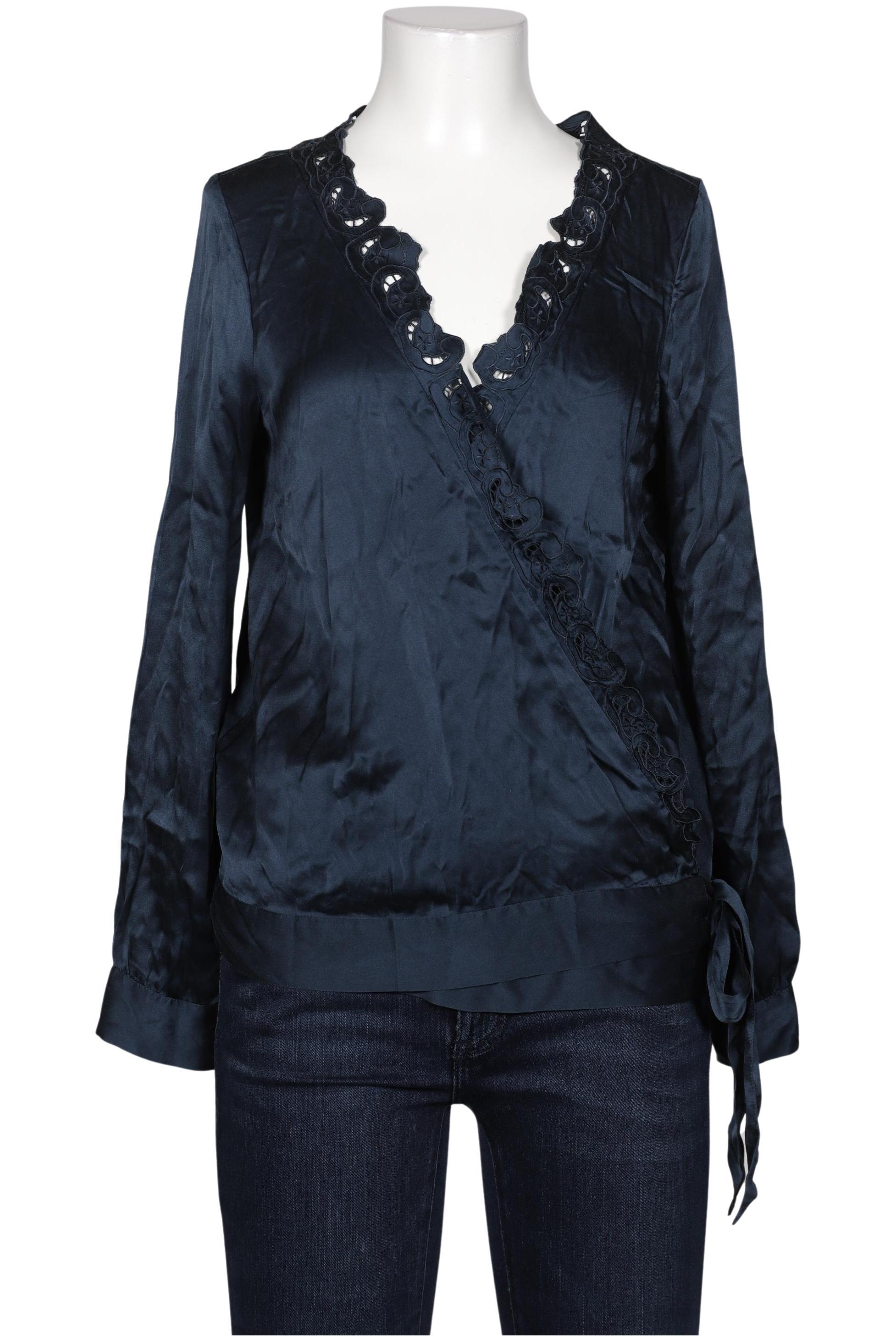 

Sezane Damen Bluse, marineblau, Gr. 40