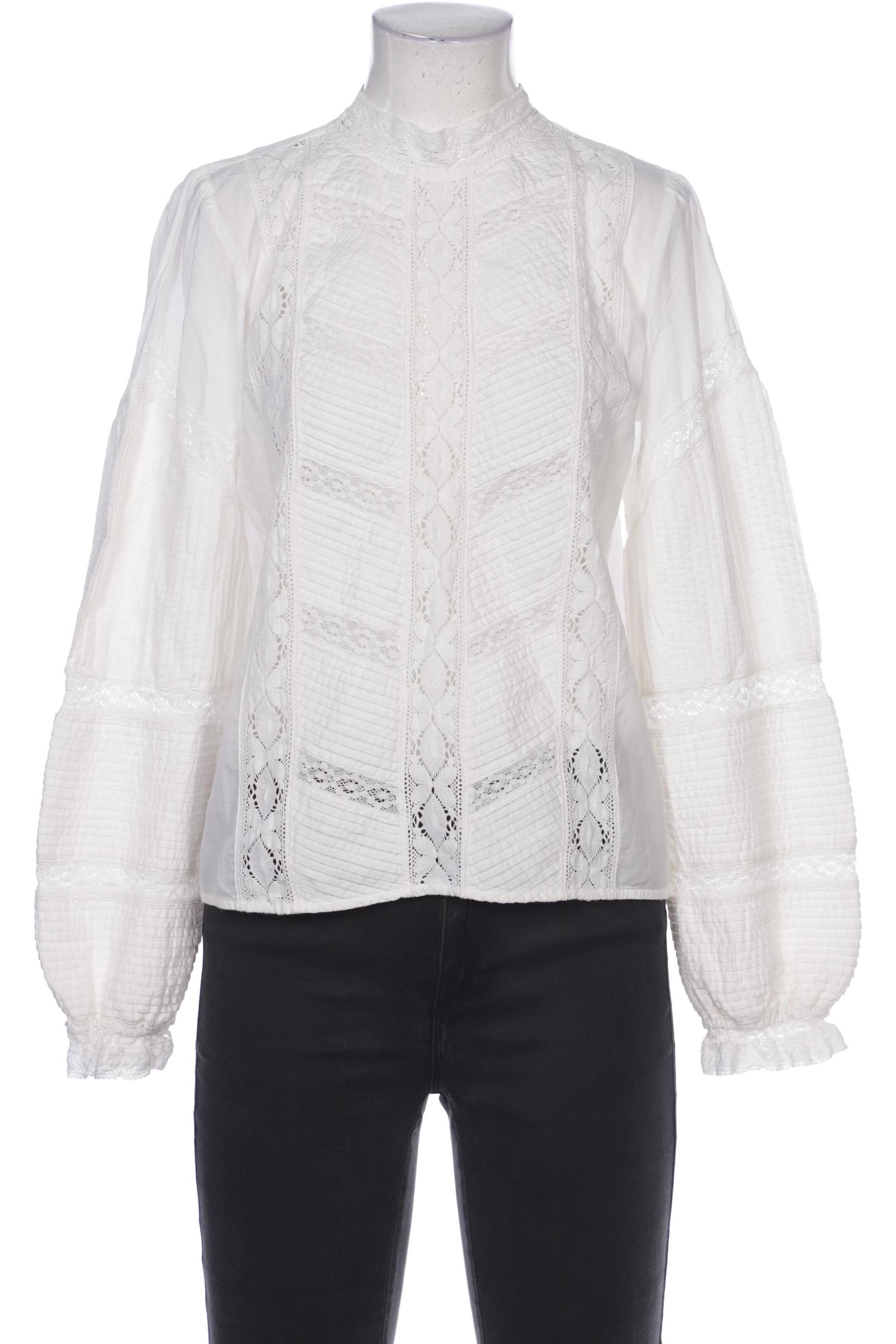 

Sezane Damen Bluse, weiß, Gr. 36