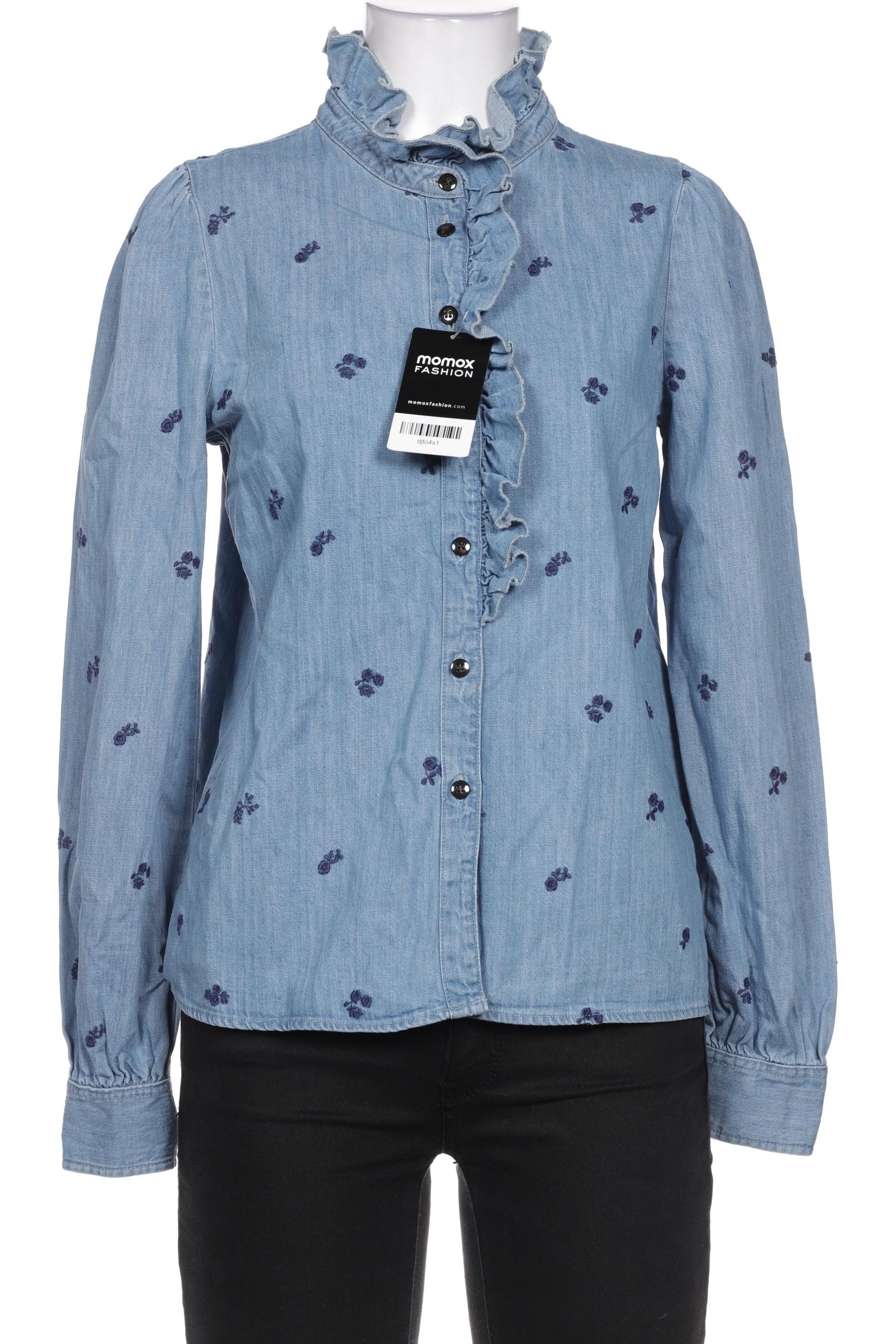 

Sezane Damen Bluse, blau, Gr. 36