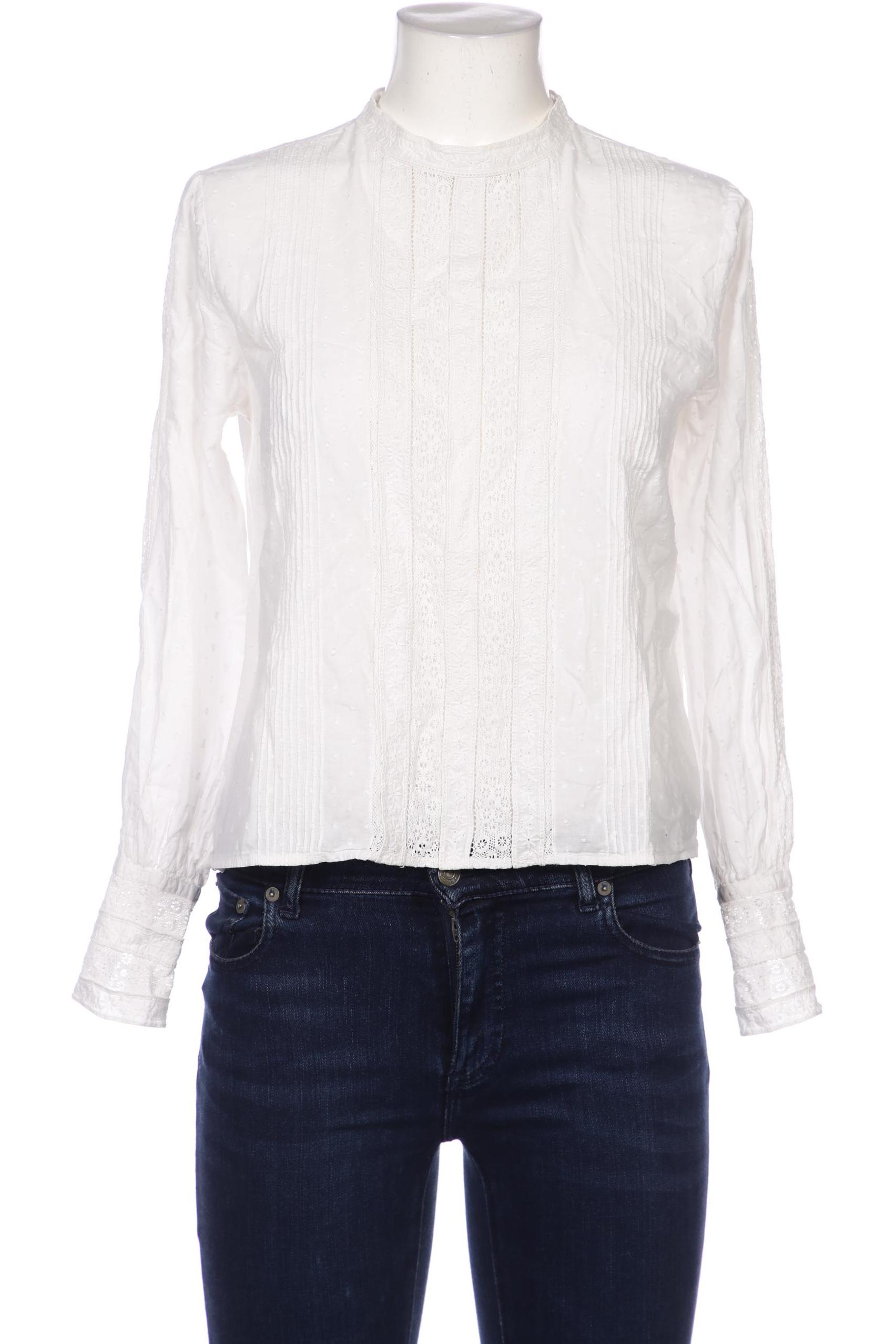 

Sezane Damen Bluse, weiß, Gr. 38