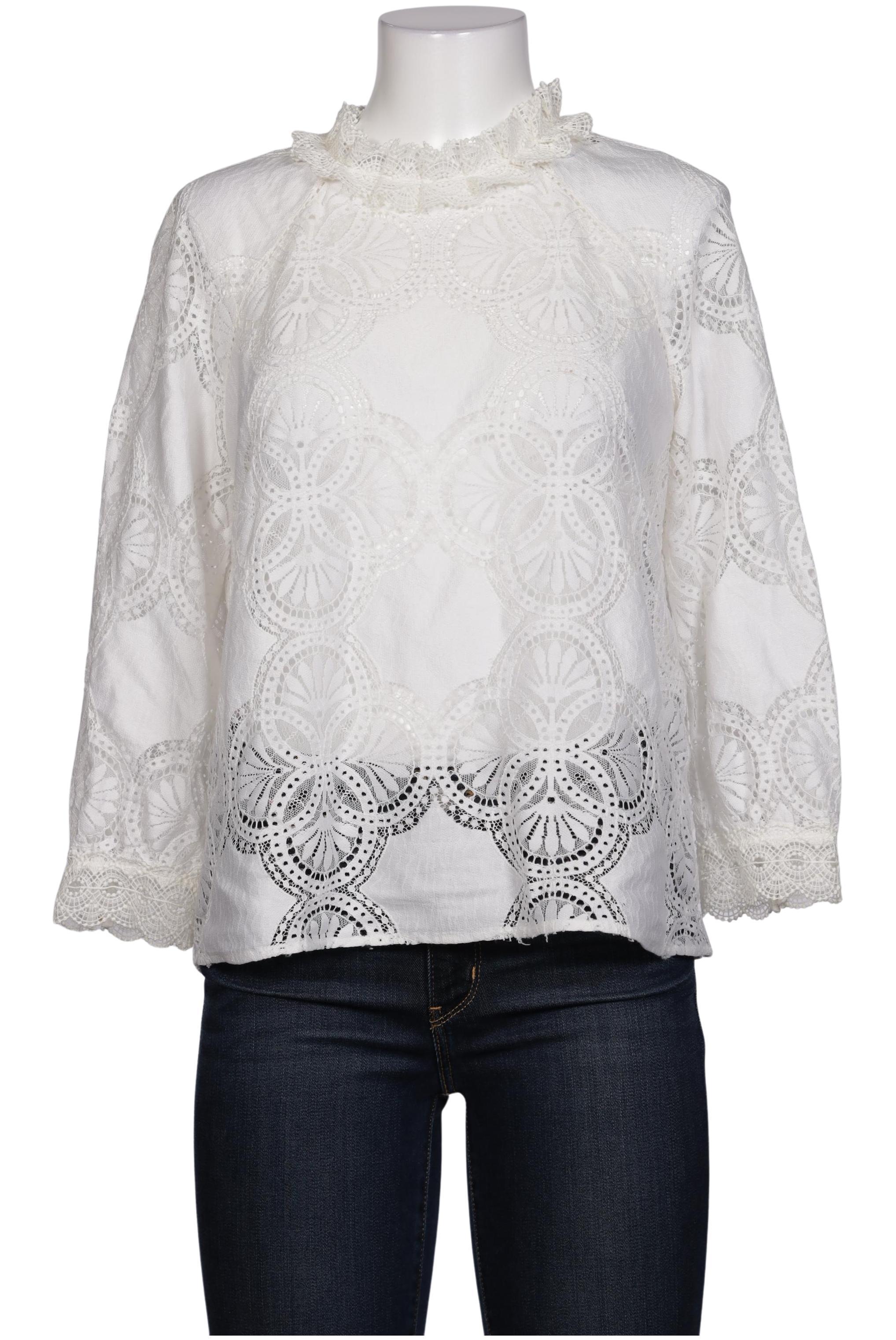 

Sezane Damen Bluse, cremeweiß, Gr. 40