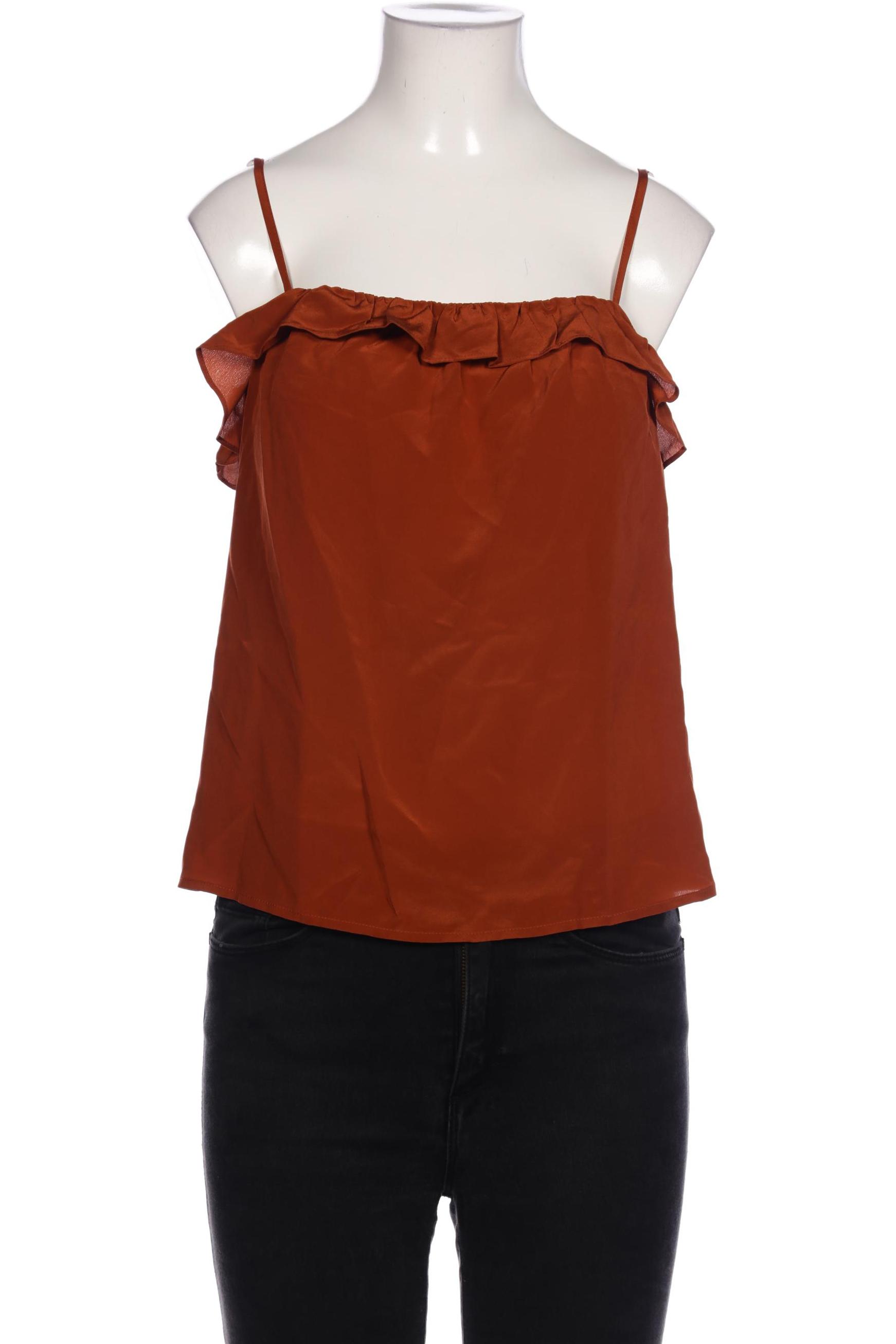 

Sezane Damen Bluse, orange, Gr. 38