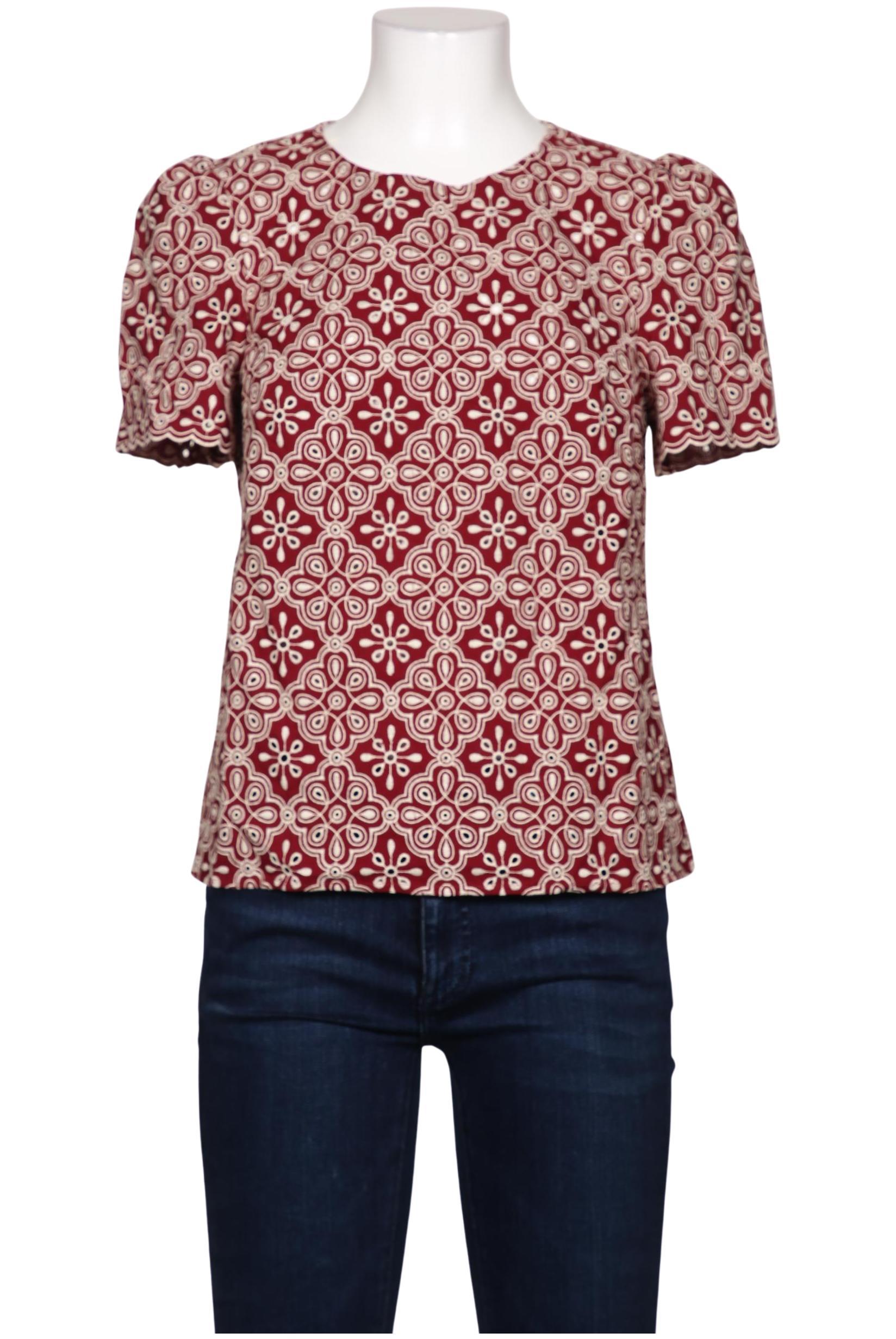 

Sezane Damen Bluse, rot, Gr. 38