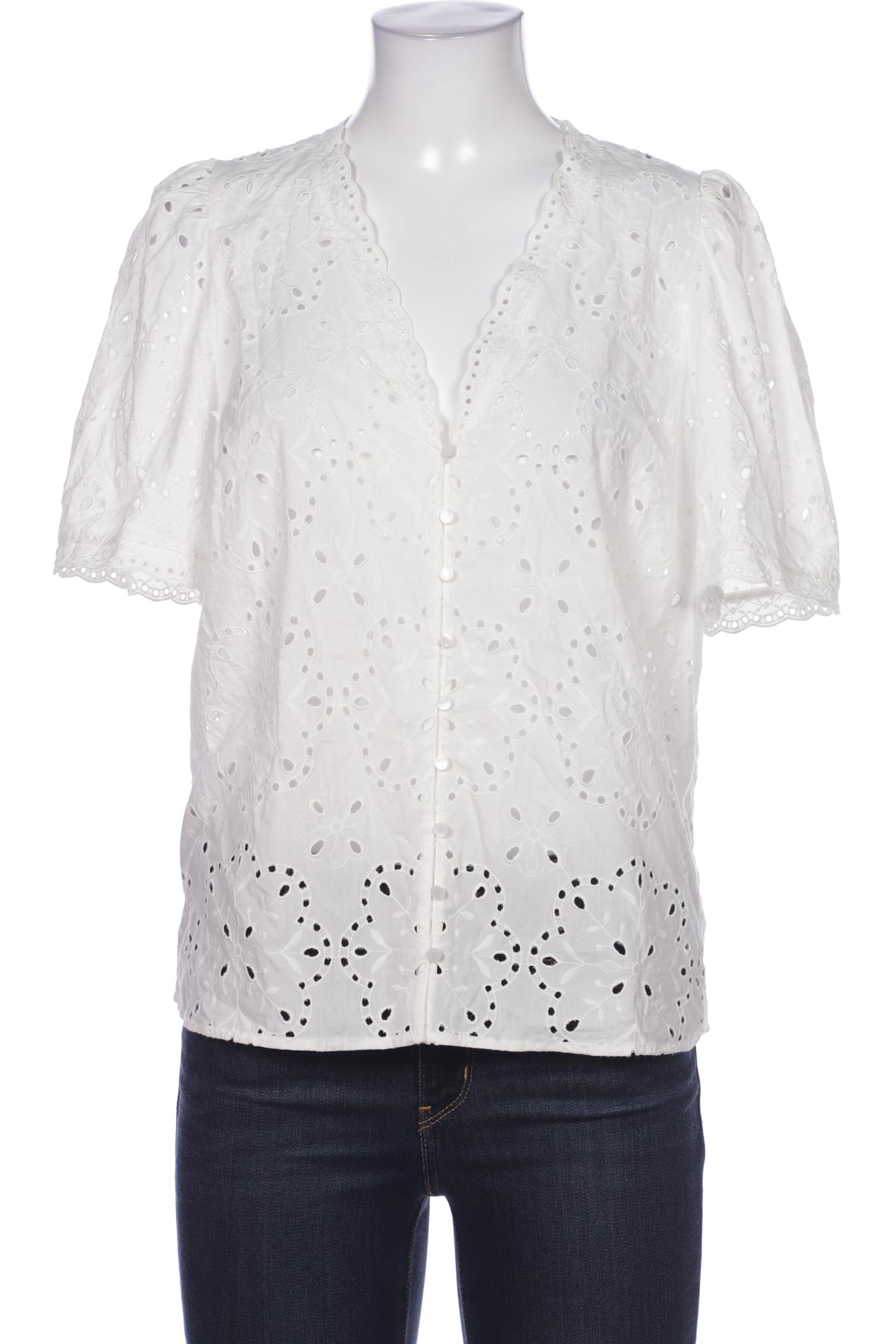

Sezane Damen Bluse, weiß, Gr. 40