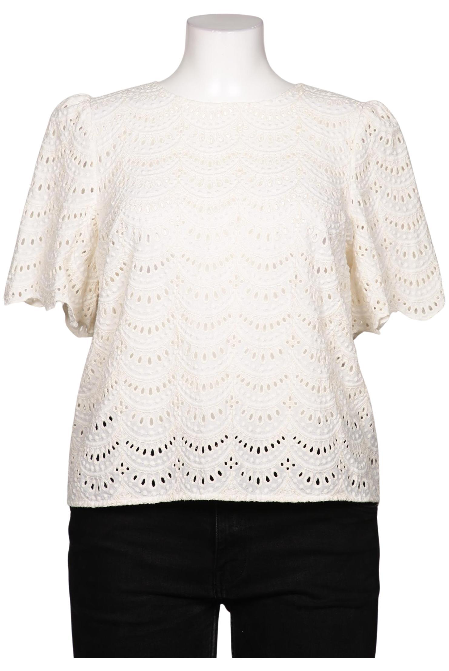 

Sezane Damen Bluse, cremeweiß, Gr. 46