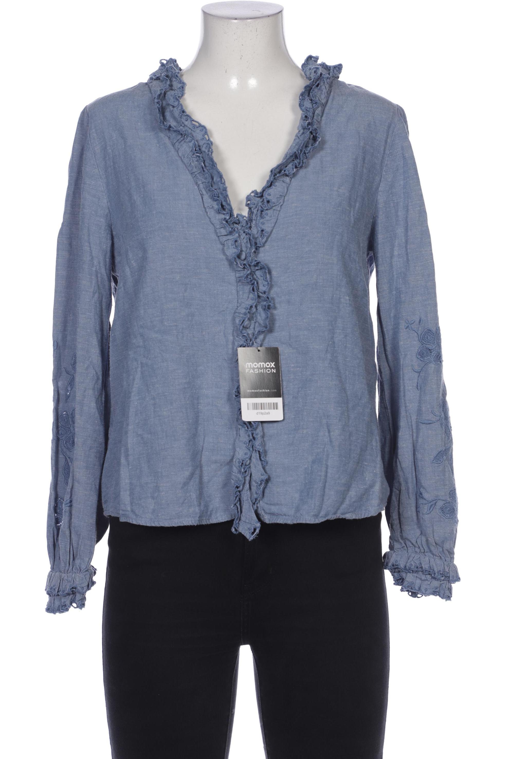

Sezane Damen Bluse, blau, Gr. 40