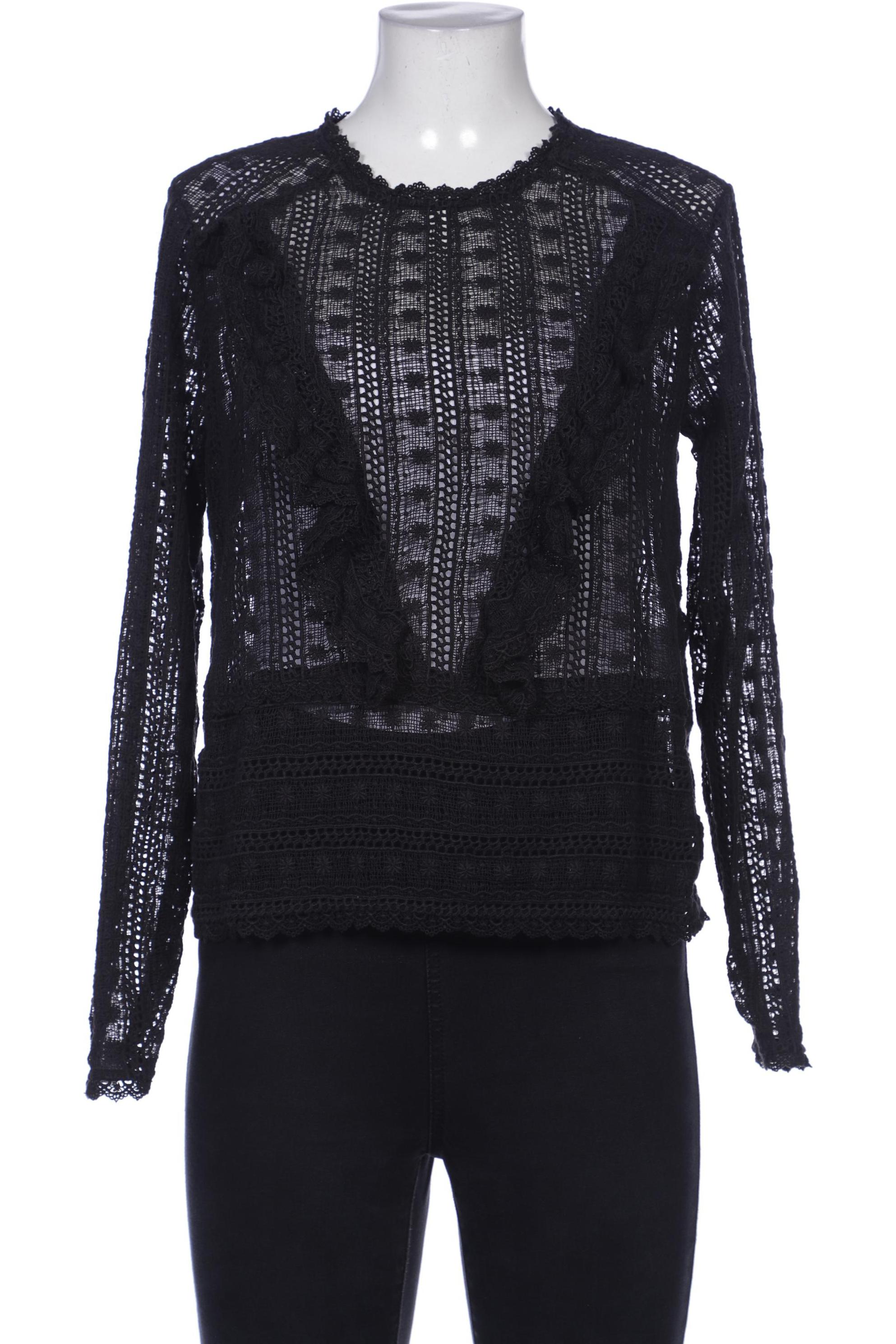 

Sezane Damen Bluse, schwarz, Gr. 40
