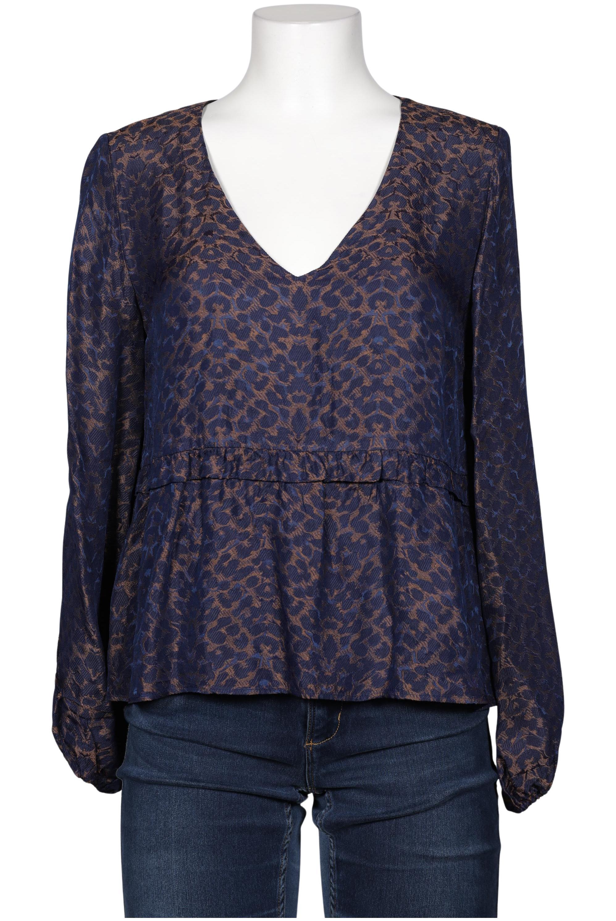 

Sezane Damen Bluse, marineblau, Gr. 40