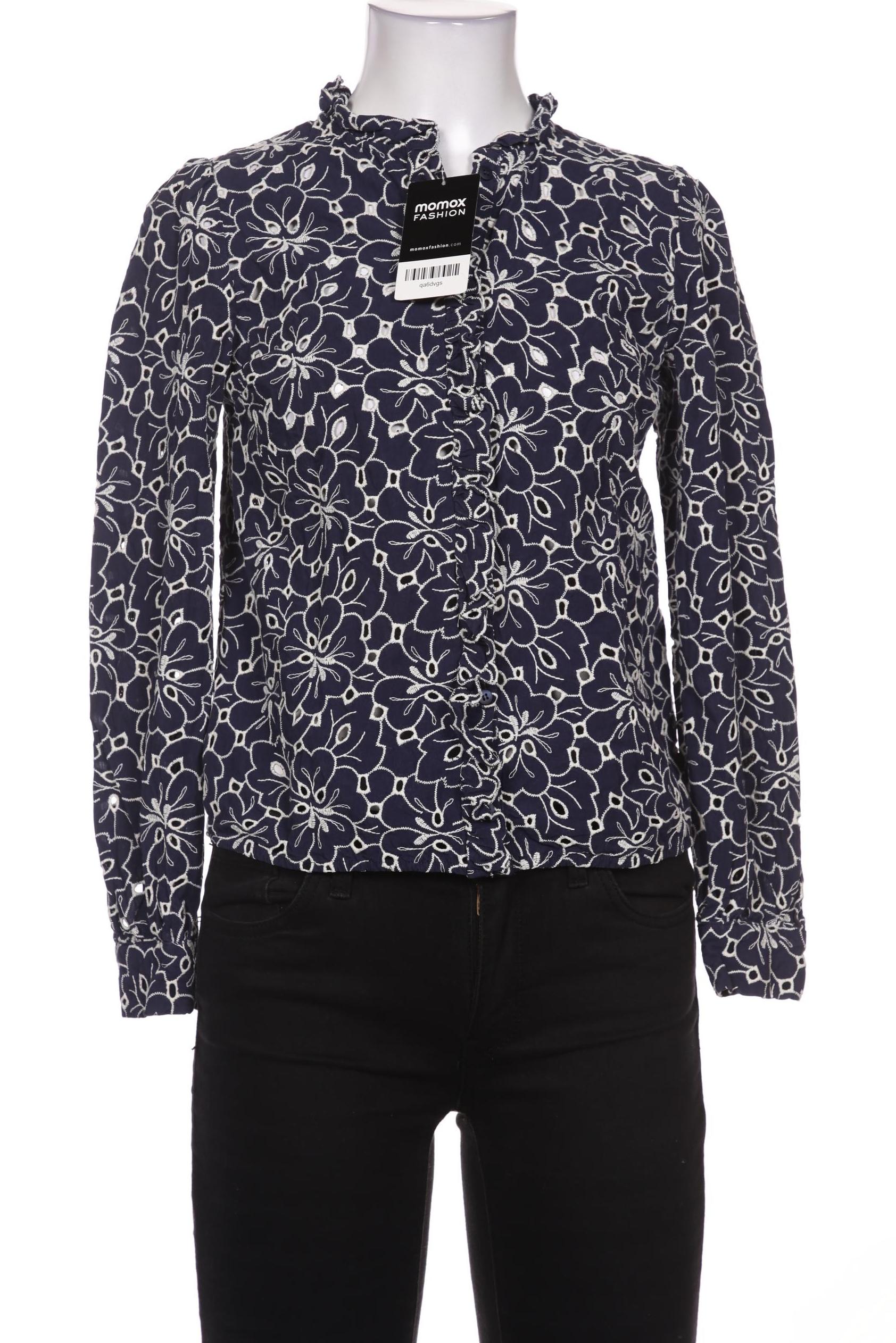 

Sezane Damen Bluse, marineblau, Gr. 36