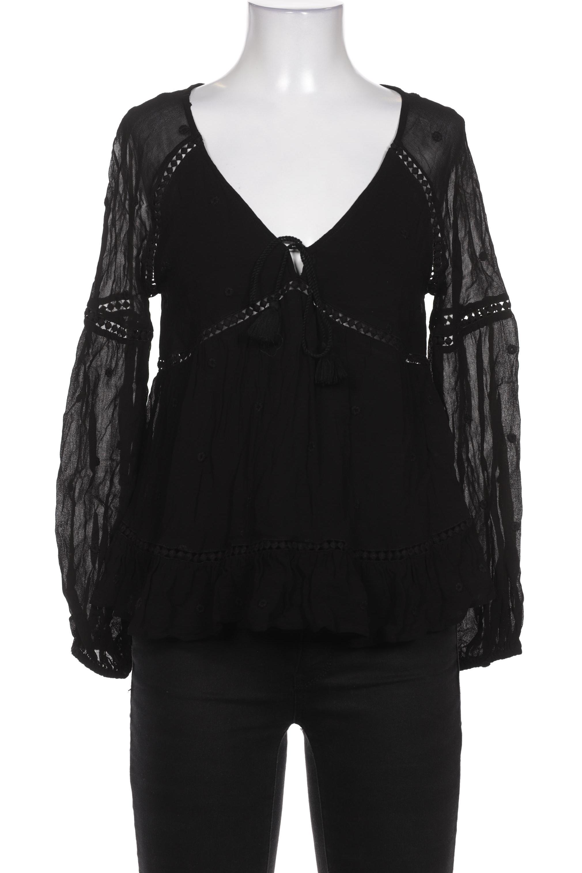 

Sezane Damen Bluse, schwarz, Gr. 38