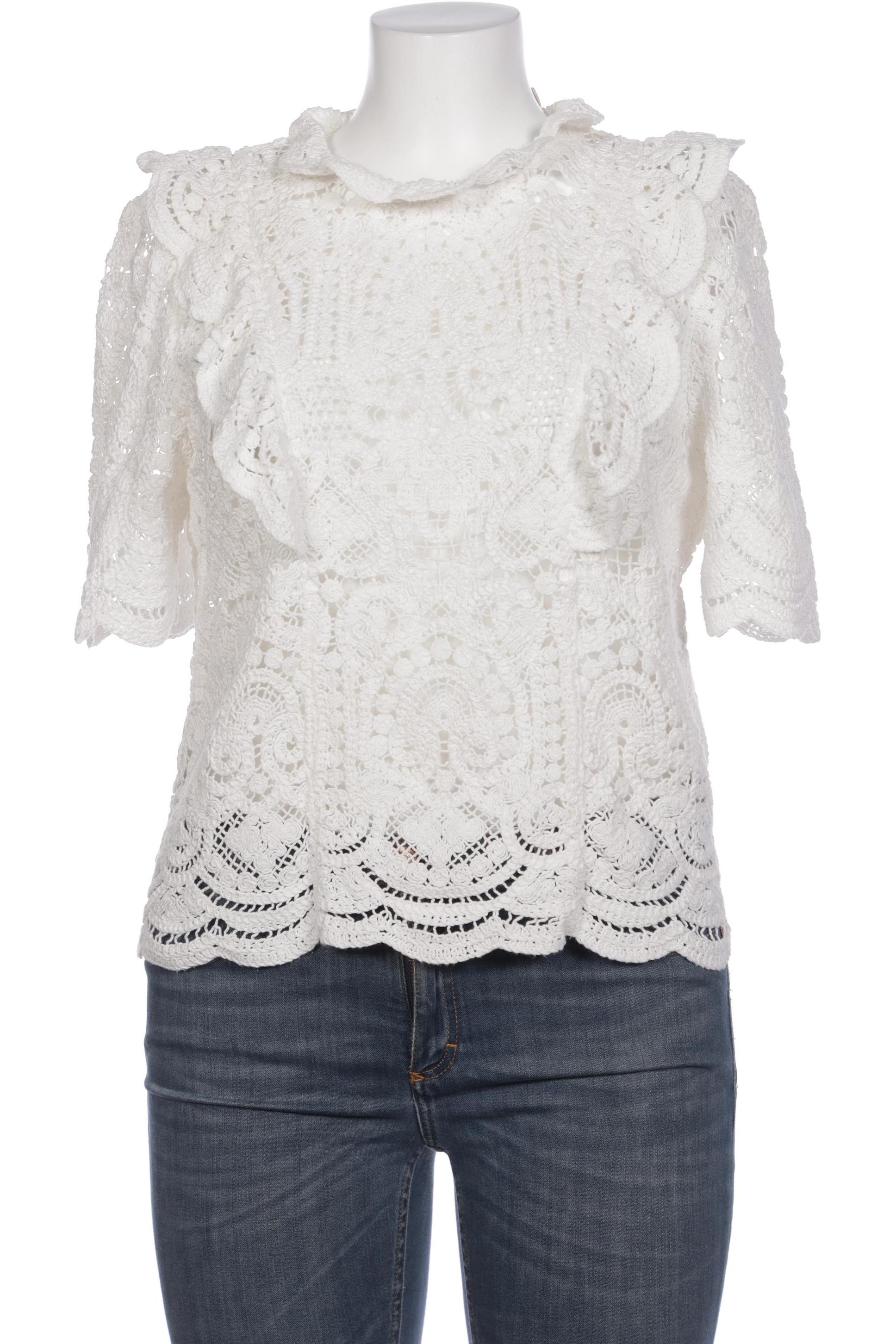 

Sezane Damen Bluse, weiß, Gr. 44