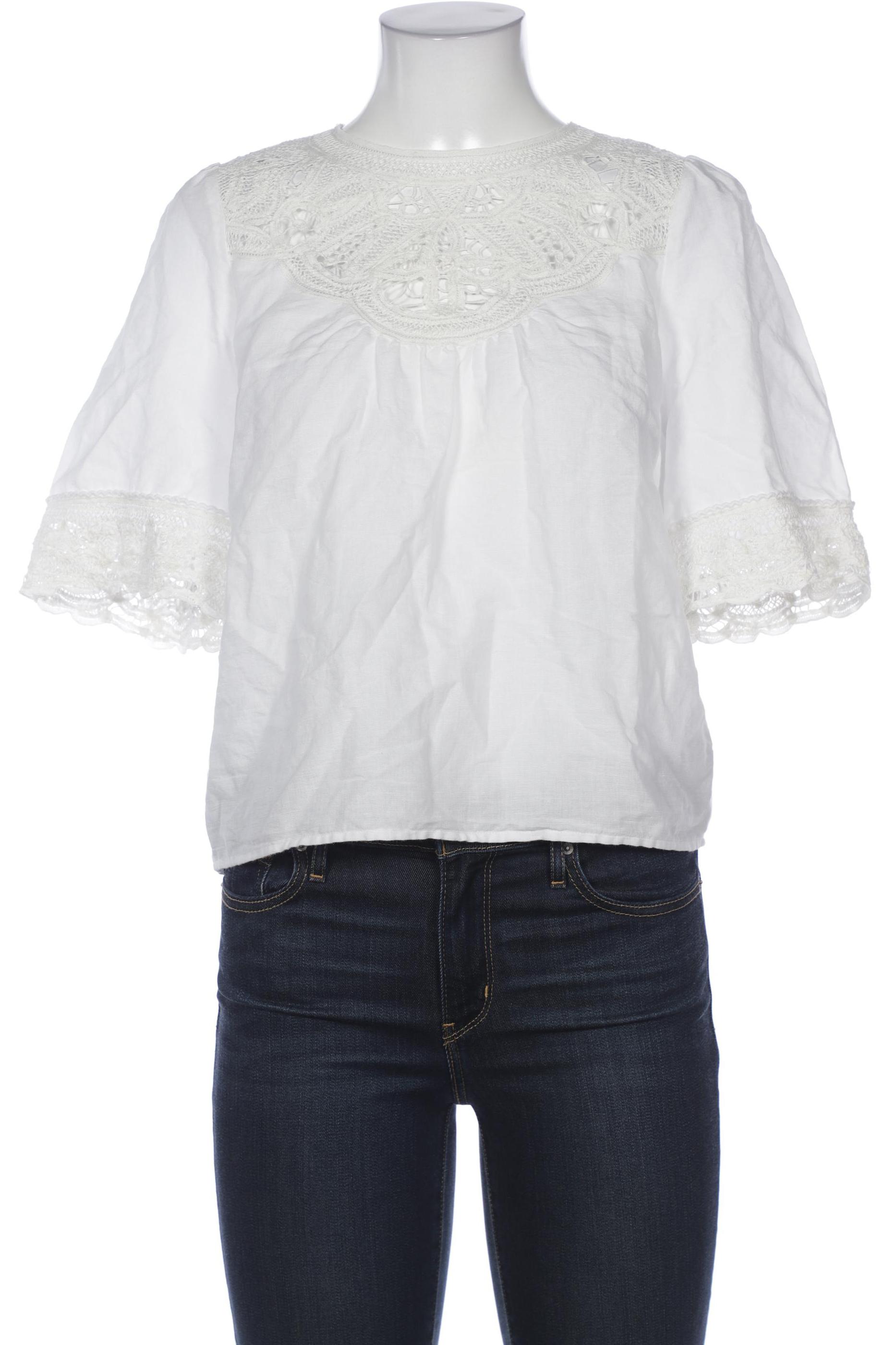 

Sezane Damen Bluse, weiß, Gr. 38