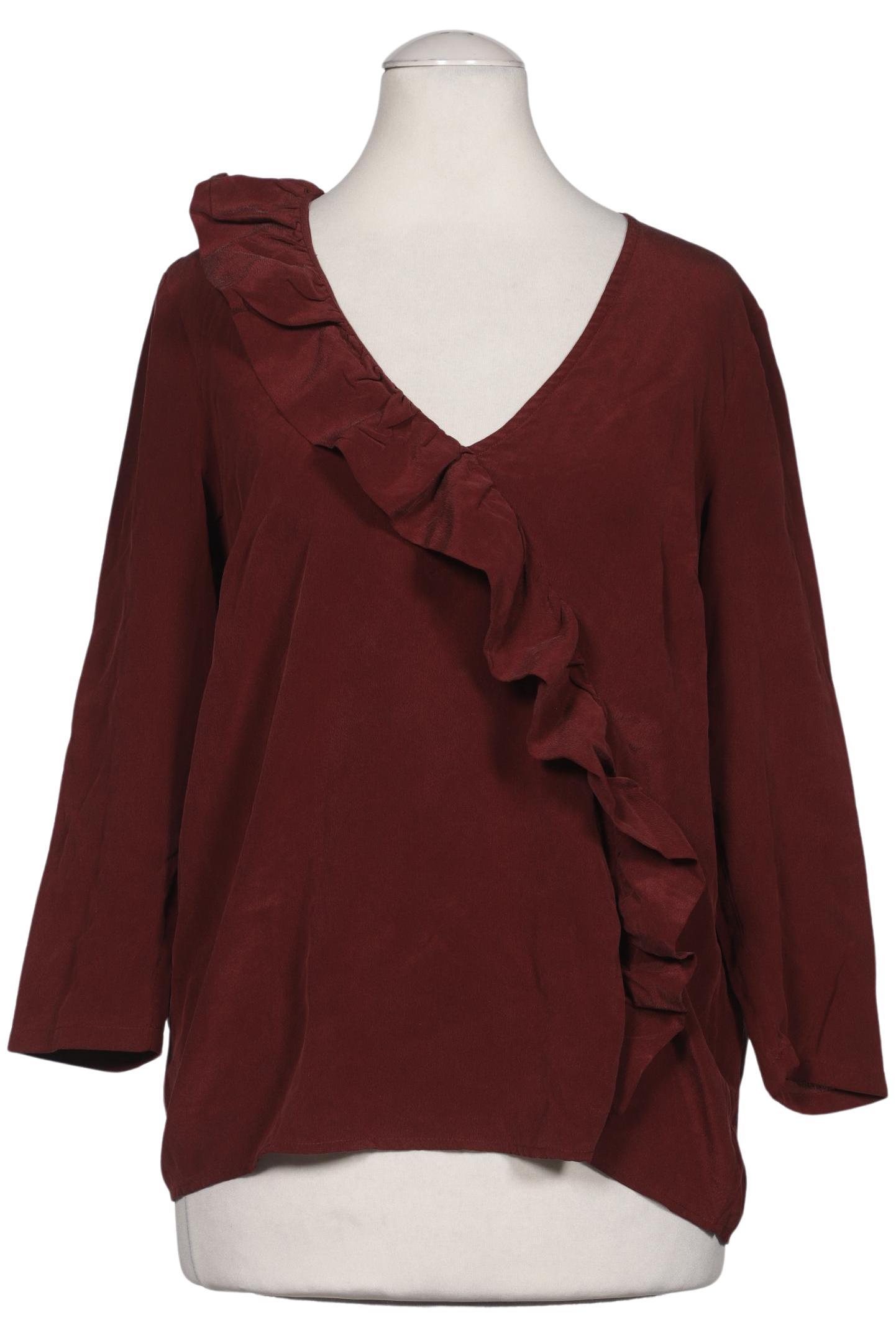 

Sezane Damen Bluse, bordeaux, Gr. 36