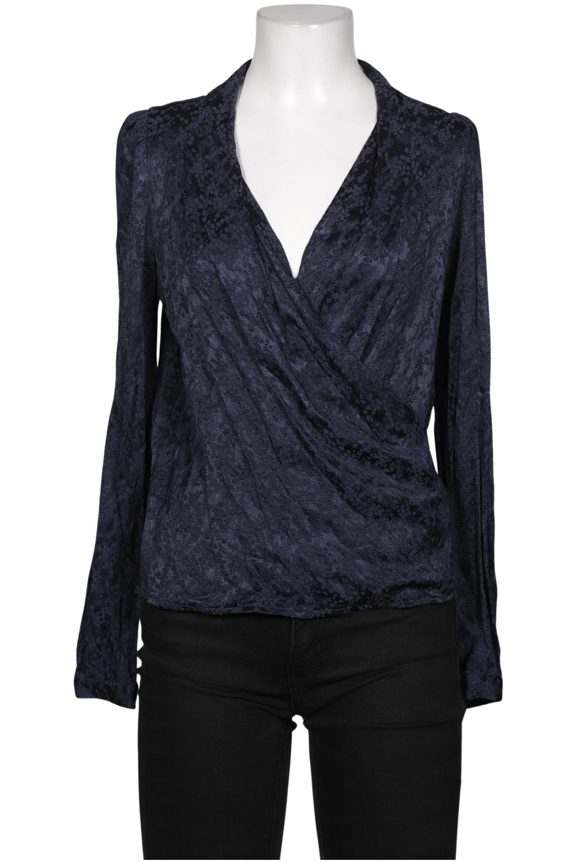 

Sezane Damen Bluse, marineblau, Gr. 34