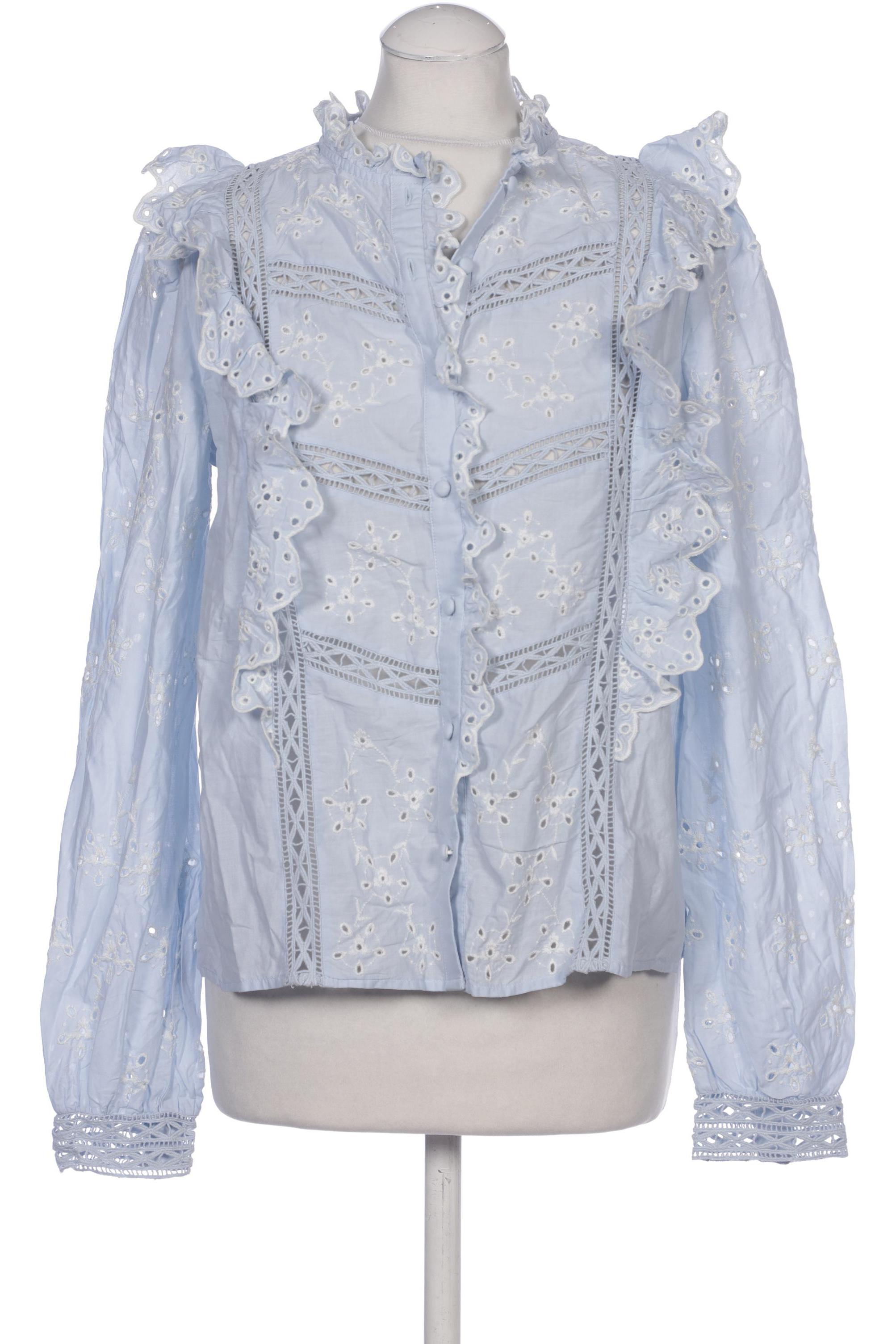 

Sezane Damen Bluse, hellblau, Gr. 38