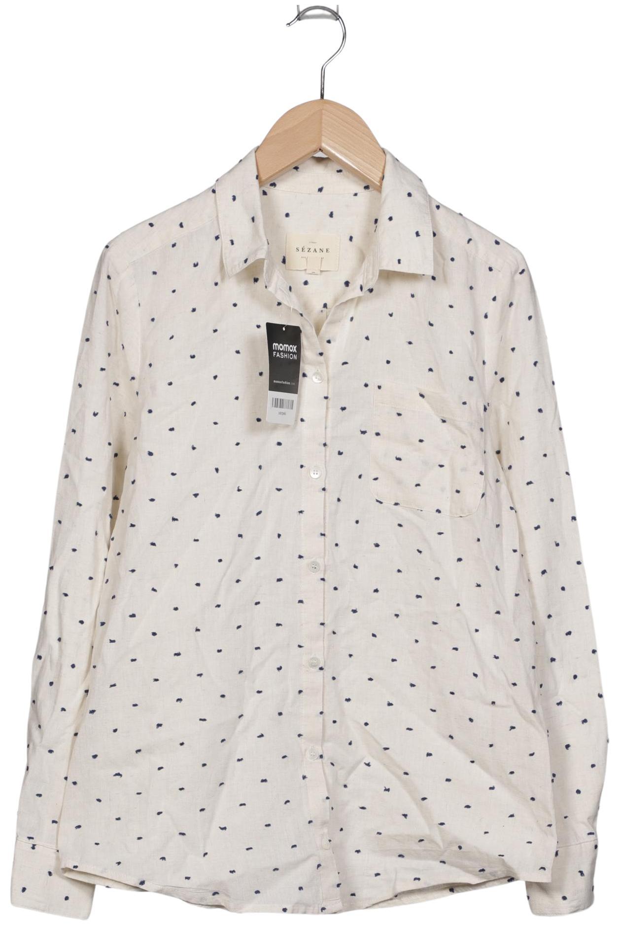 

Sezane Damen Bluse, cremeweiß, Gr. 32