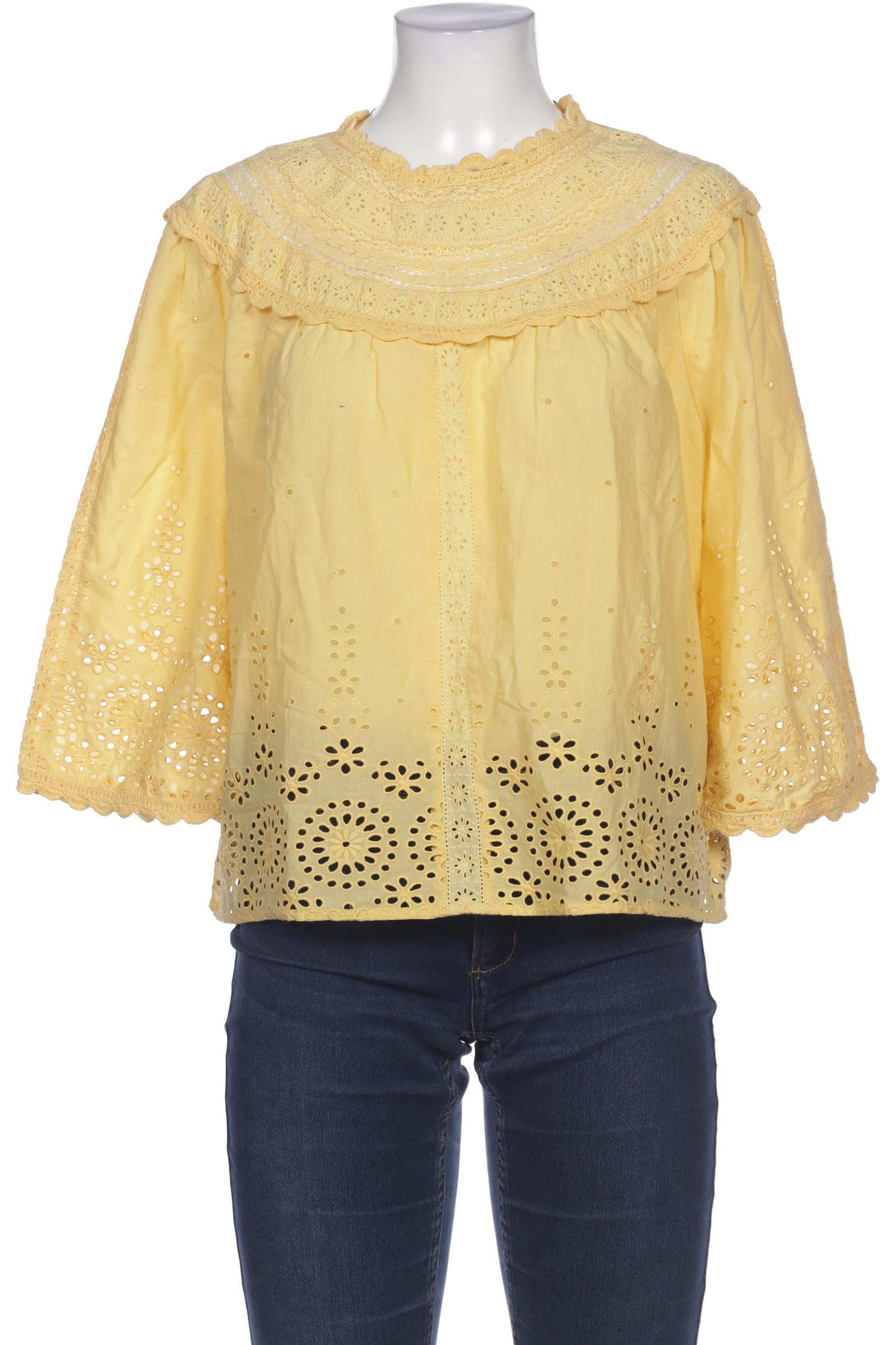 

Sezane Damen Bluse, gelb, Gr. 40