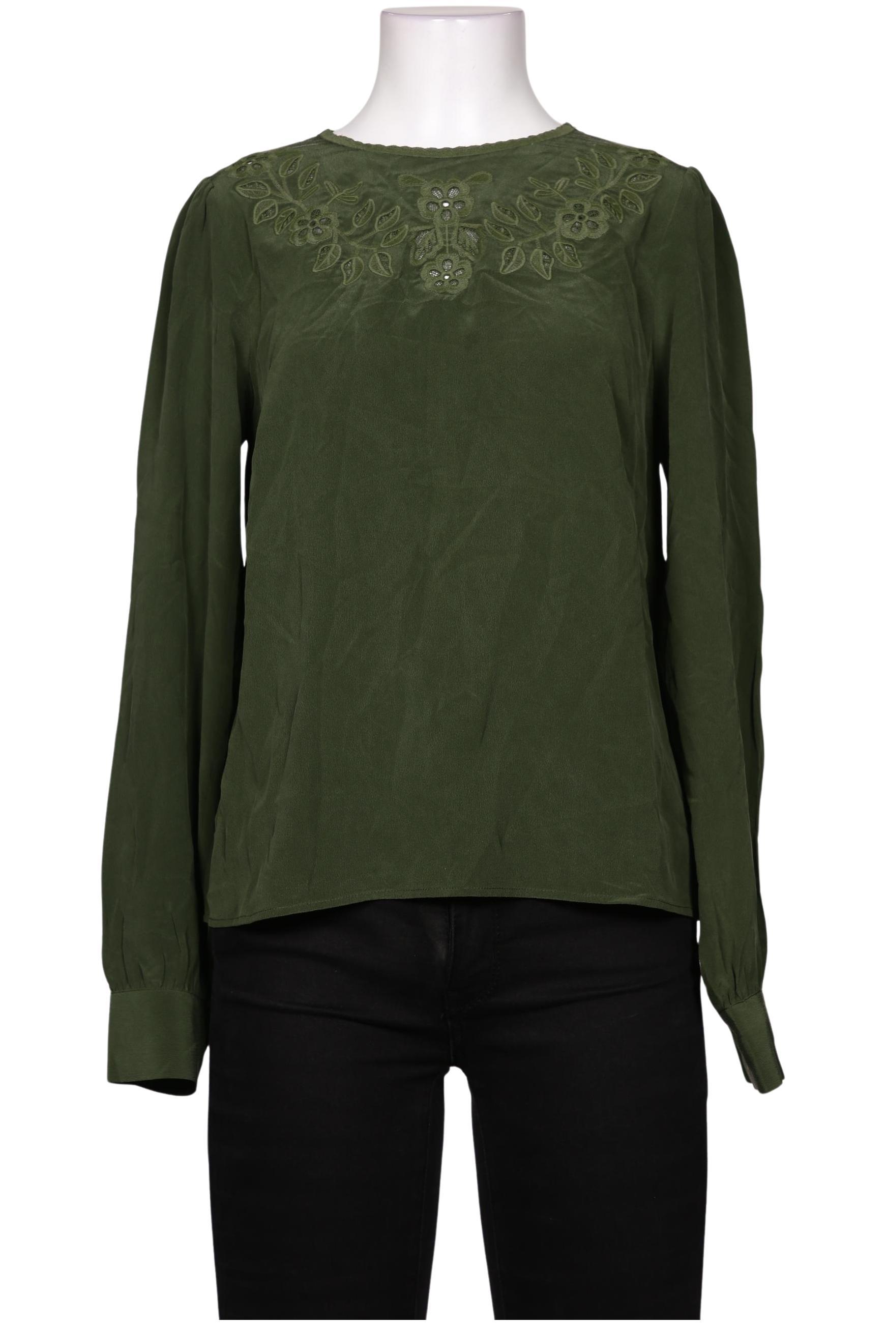 

Sezane Damen Bluse, grün, Gr. 34