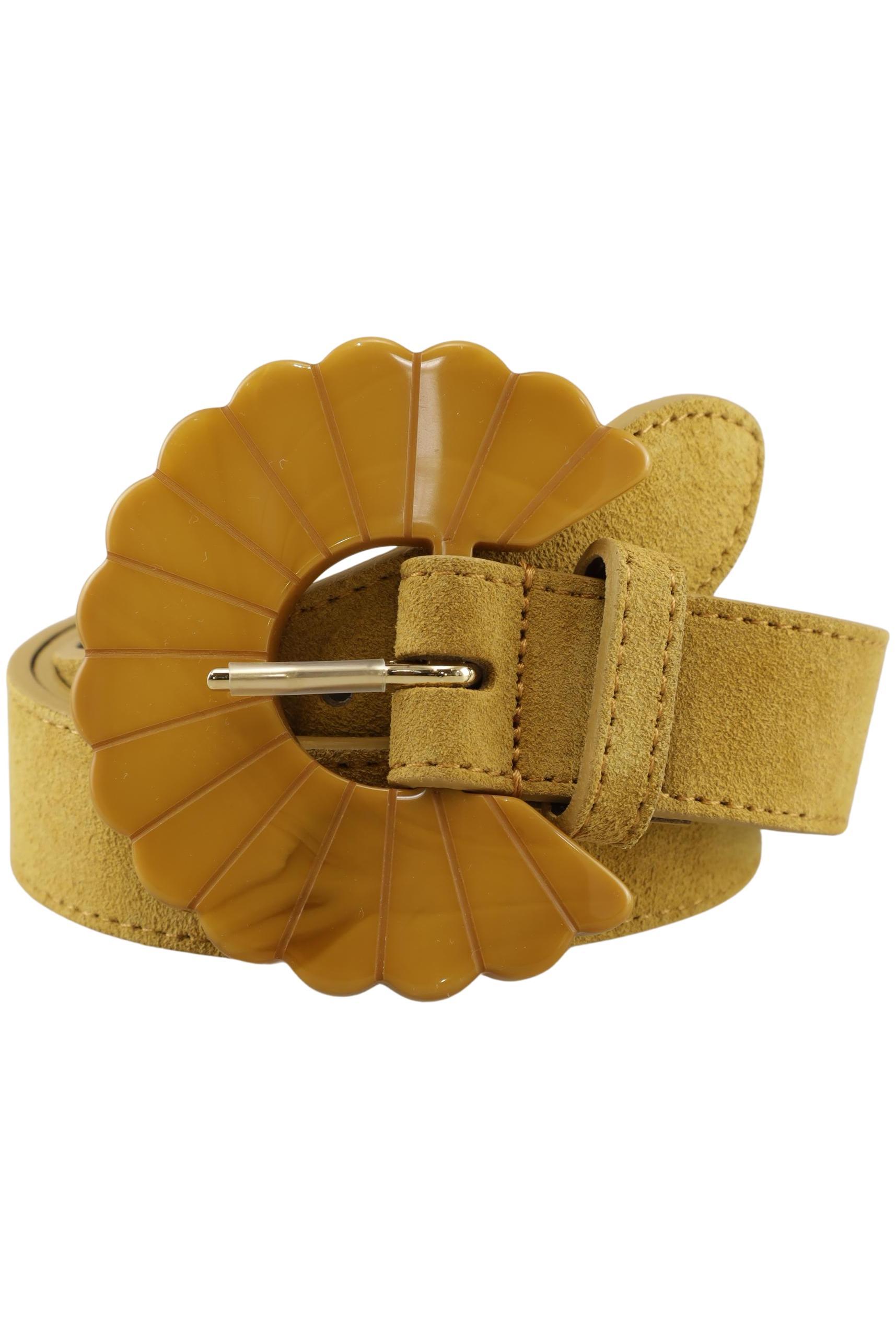 

Sezane Damen Gürtel, gelb, Gr. 90