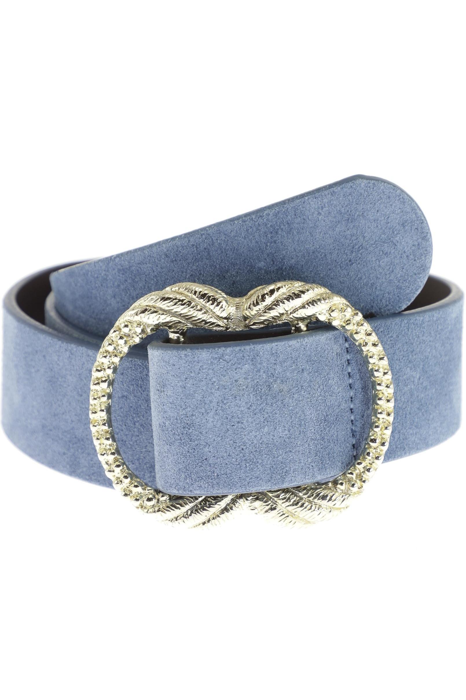 

Sezane Damen Gürtel, blau, Gr. 90