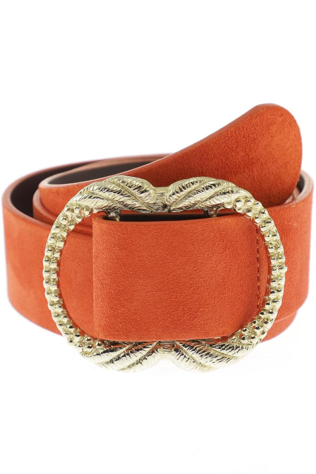 

Sezane Damen Gürtel, orange, Gr. 90