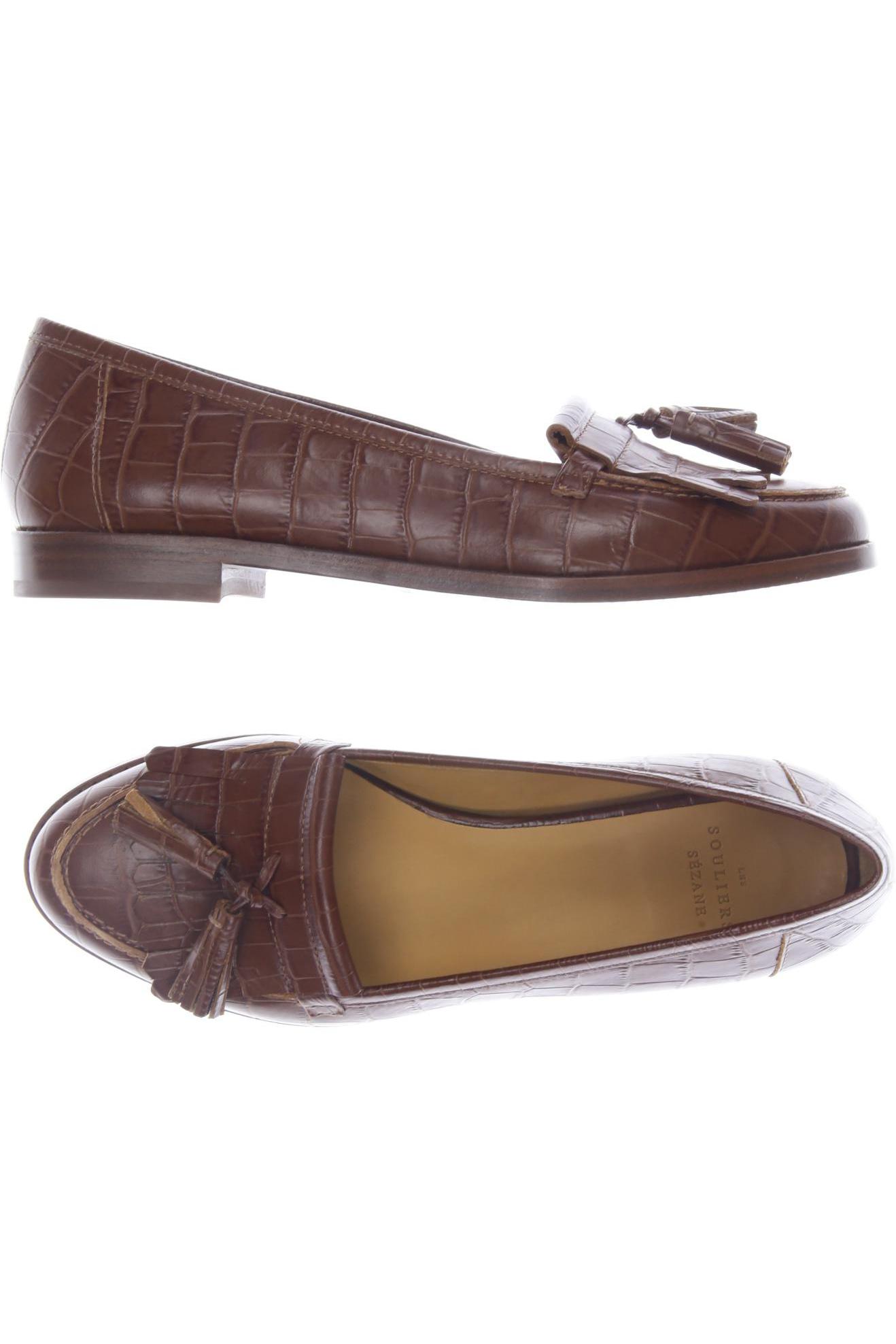 

Sezane Damen Halbschuh, braun, Gr. 38